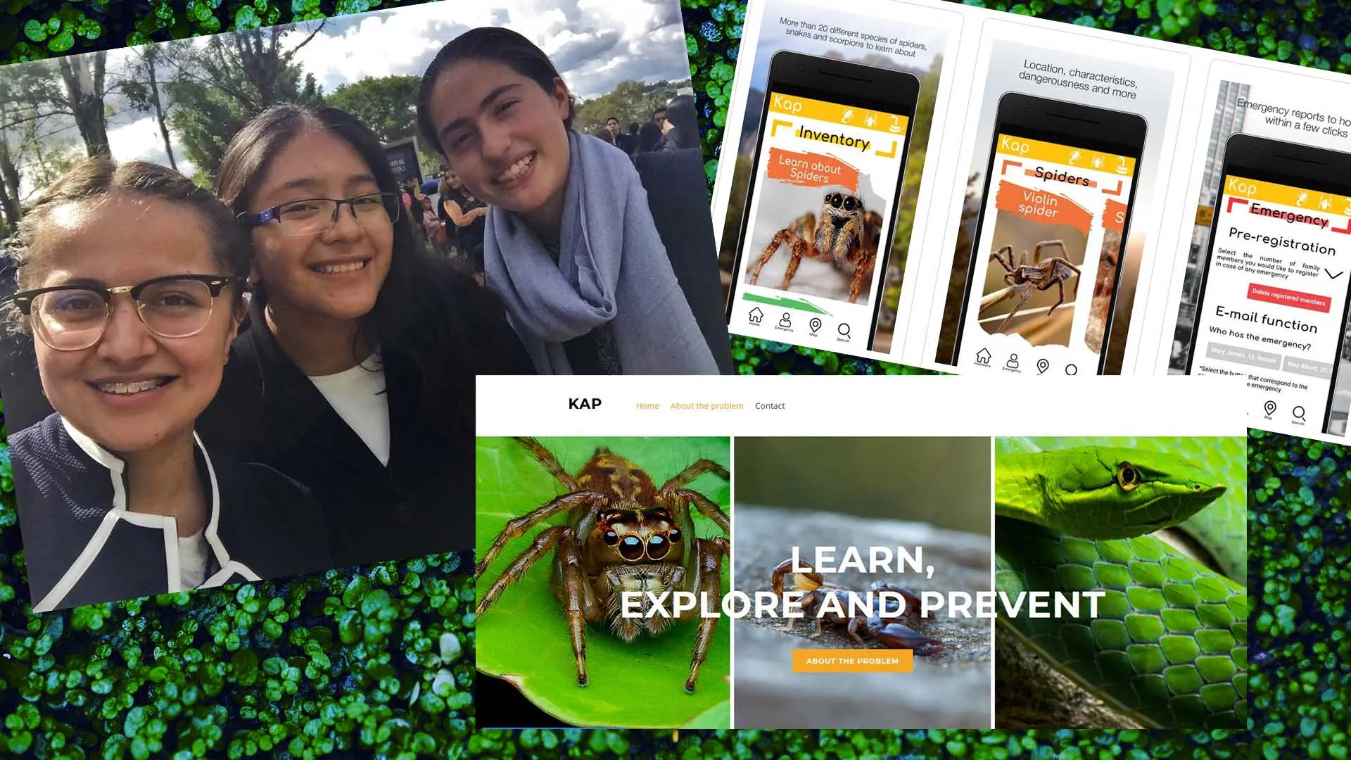 Mexican girls create app for people attacked by venomous animals