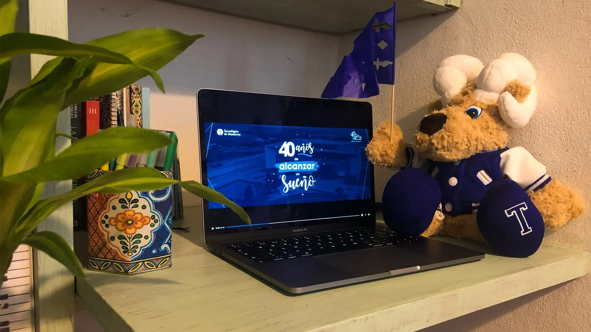 Celebran 40 años del Tec Cuernavaca en ceremonia online