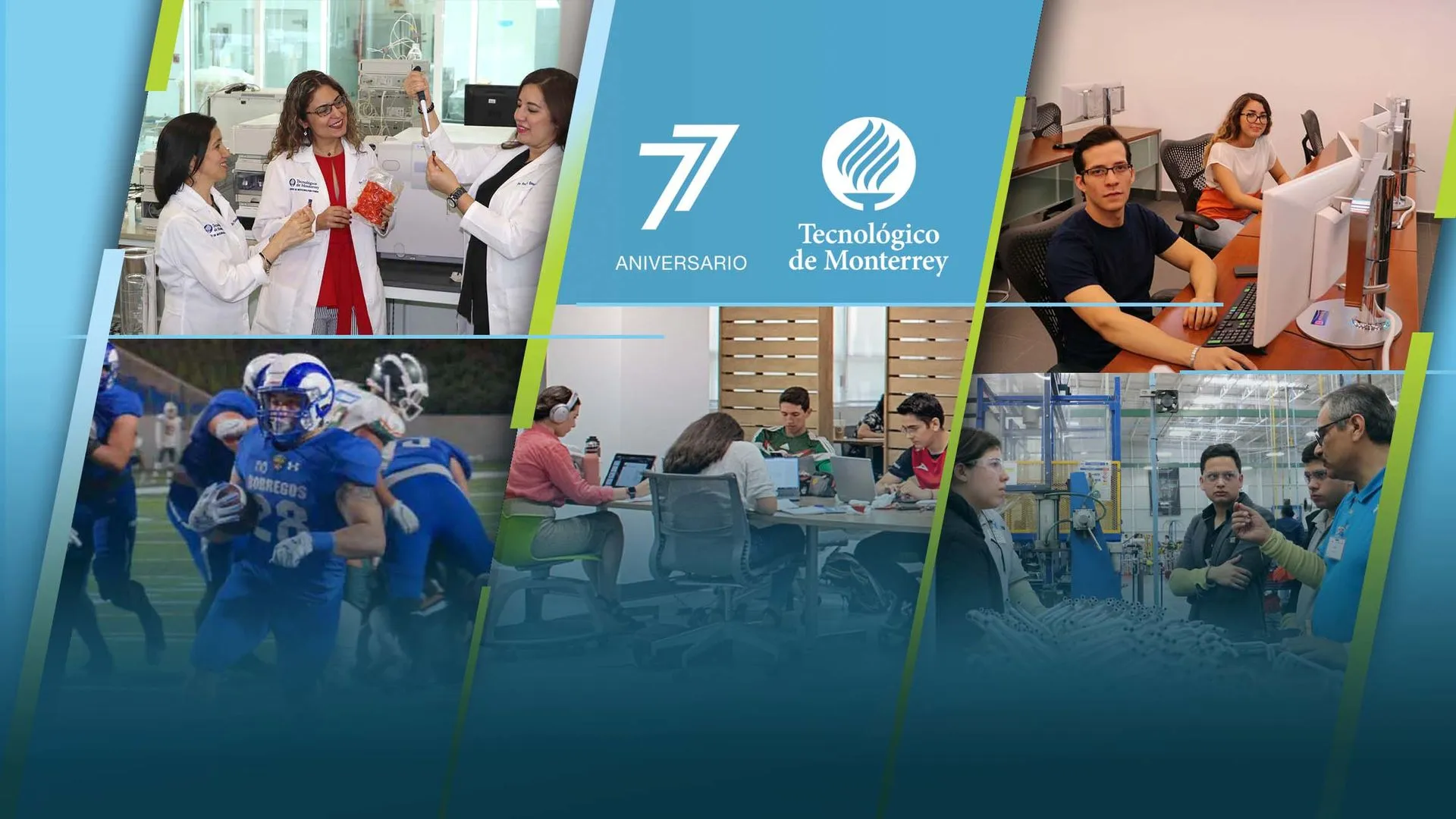 Enorgullecen 77 años de historia del Tecnológico de Monterrey