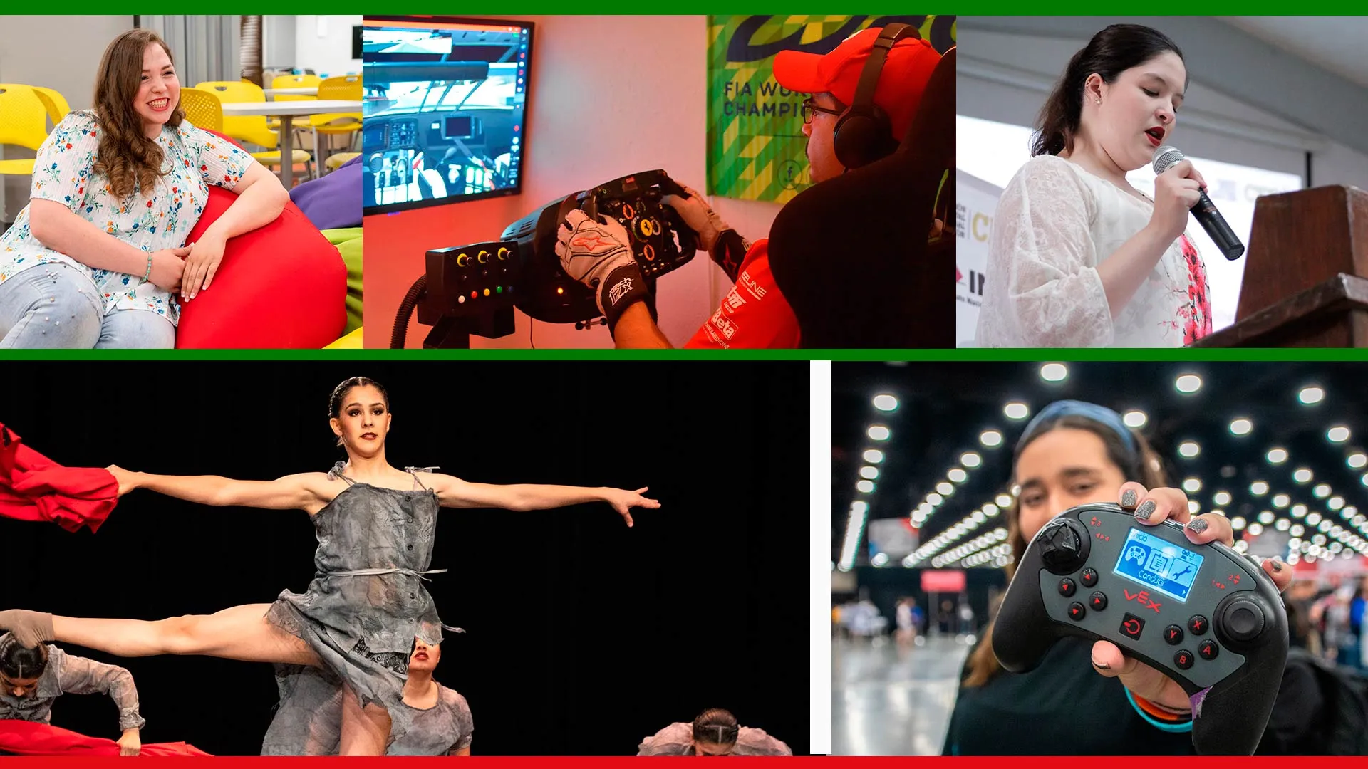 Collage de fotos de las historias