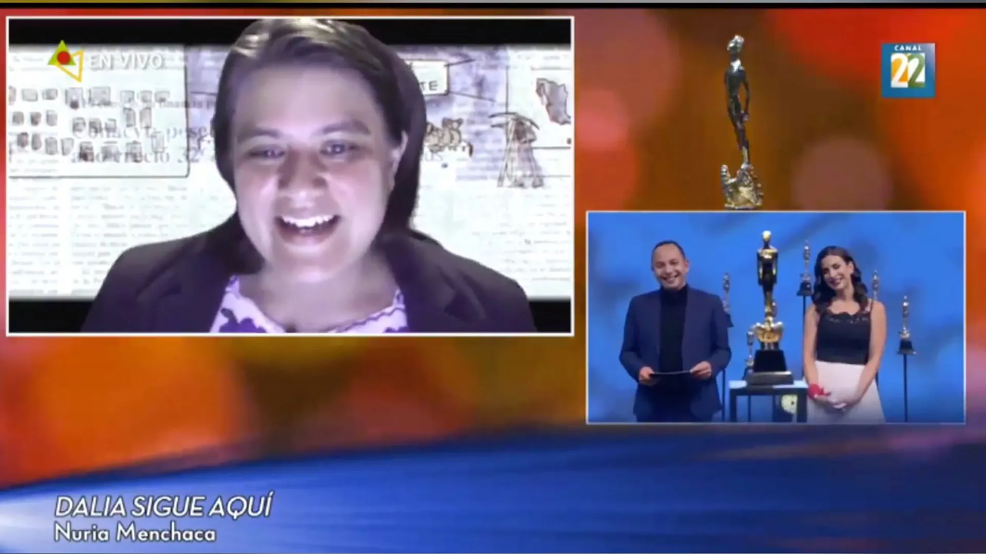 ganadora del Ariel 2020 por corto animado