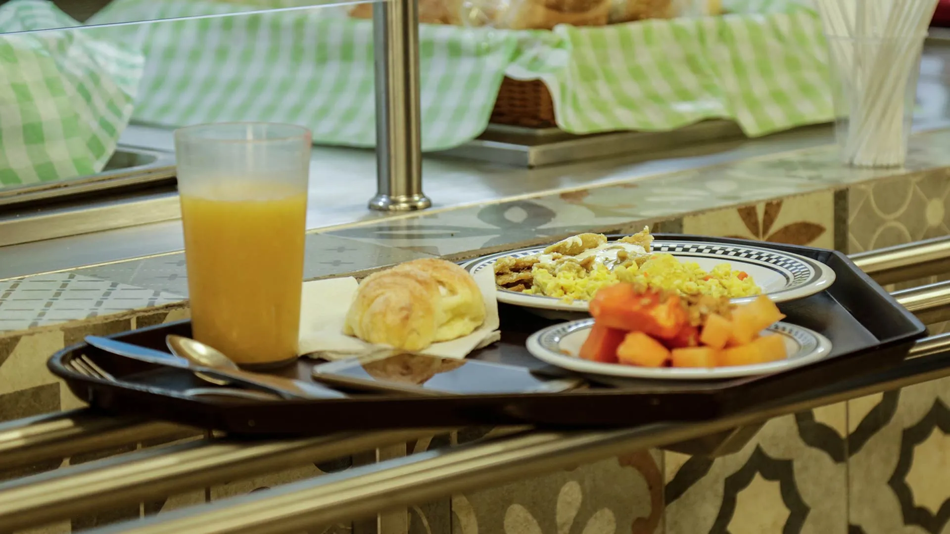 Platillo de cafetería CCM