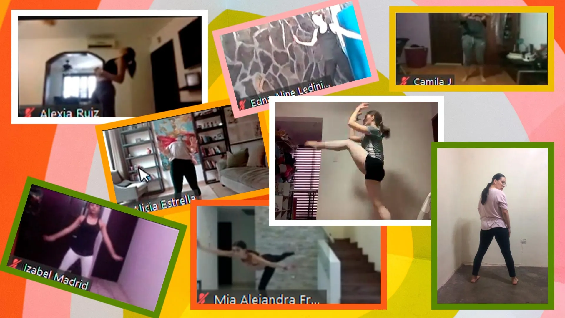 ¡Switch de danza! Bailan sin importar distancias o fronteras 