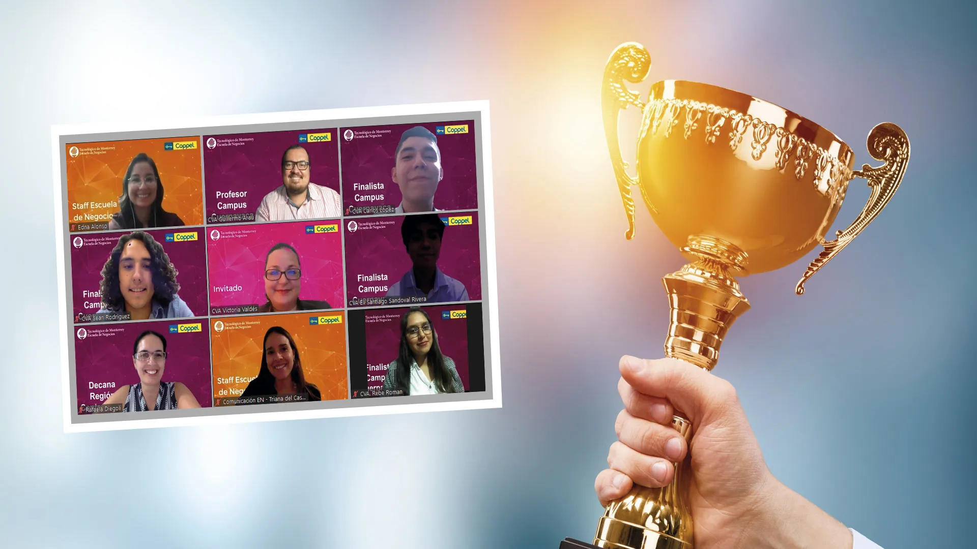 Alumnos de la escuela de negocios de campus Cuernavaca ganan primer lugar en reto Coppel