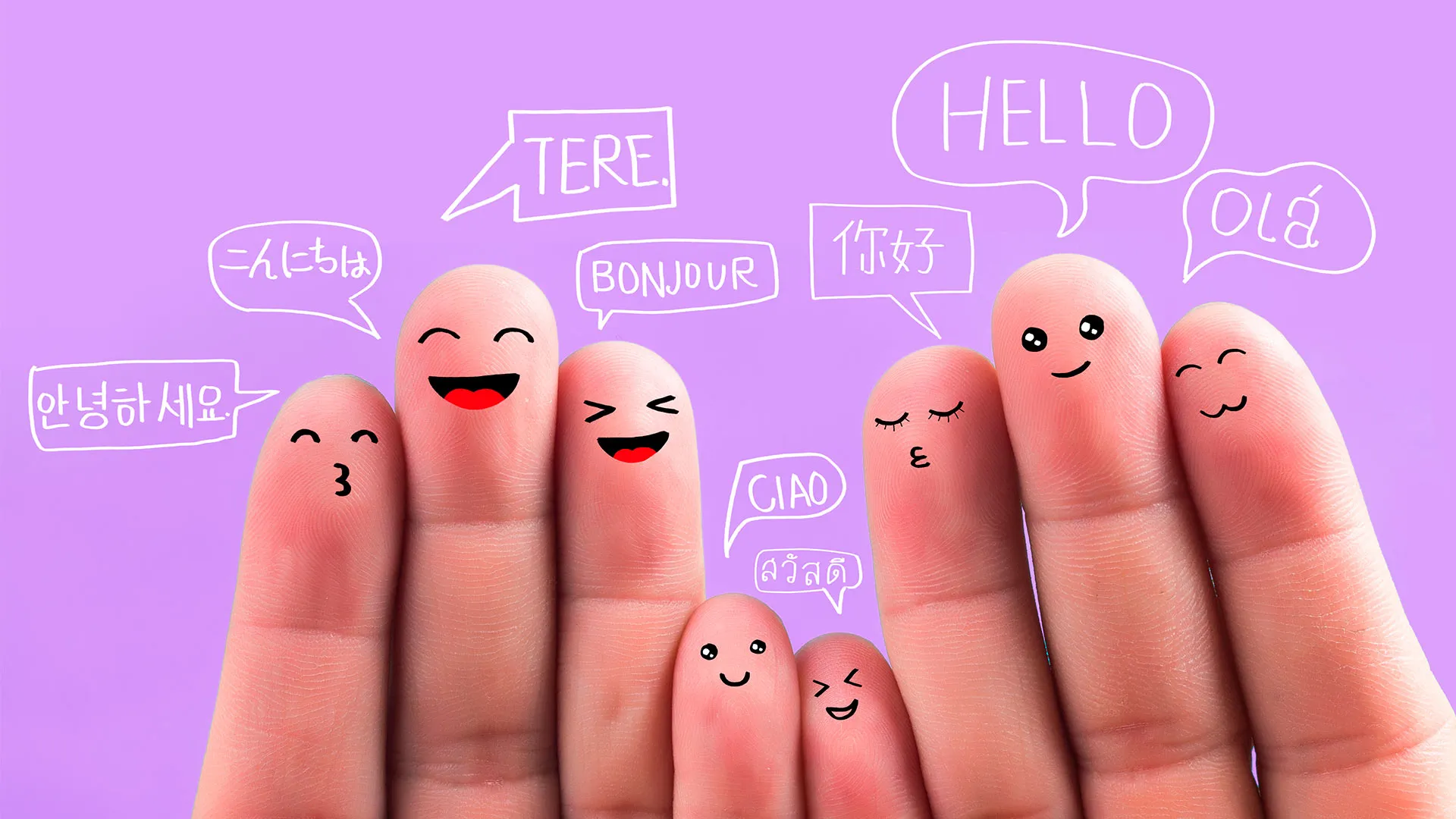 hola en diferentes idiomas