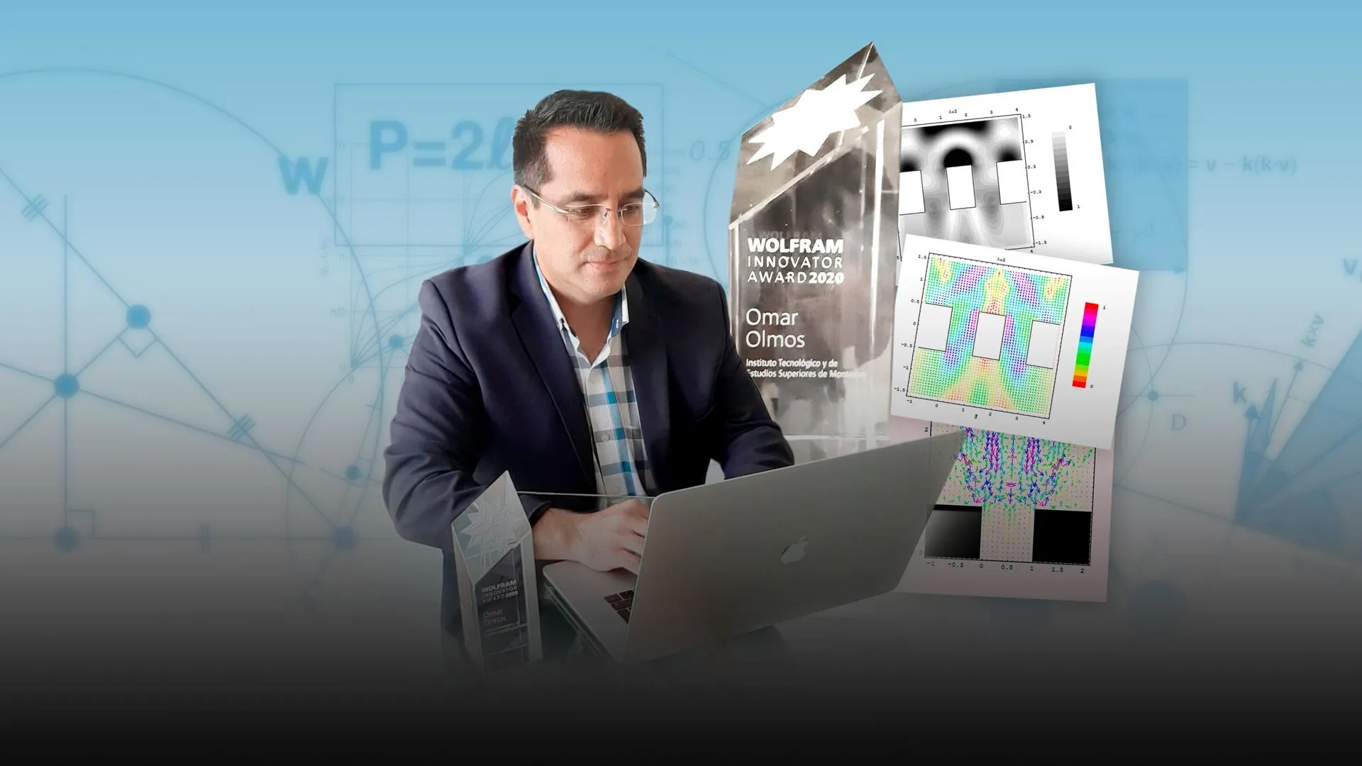 Recibe profesor del Tec Innovator Award en tecnologías Wolfram