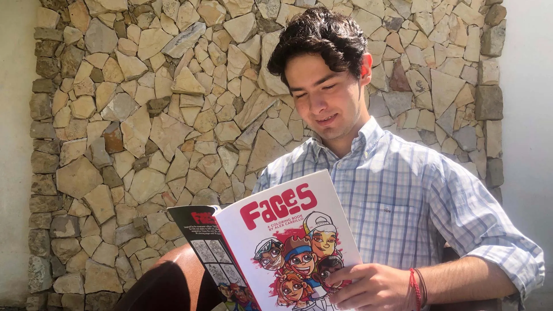 Alex Carrillo: el joven que lleva sus dibujos al mundo