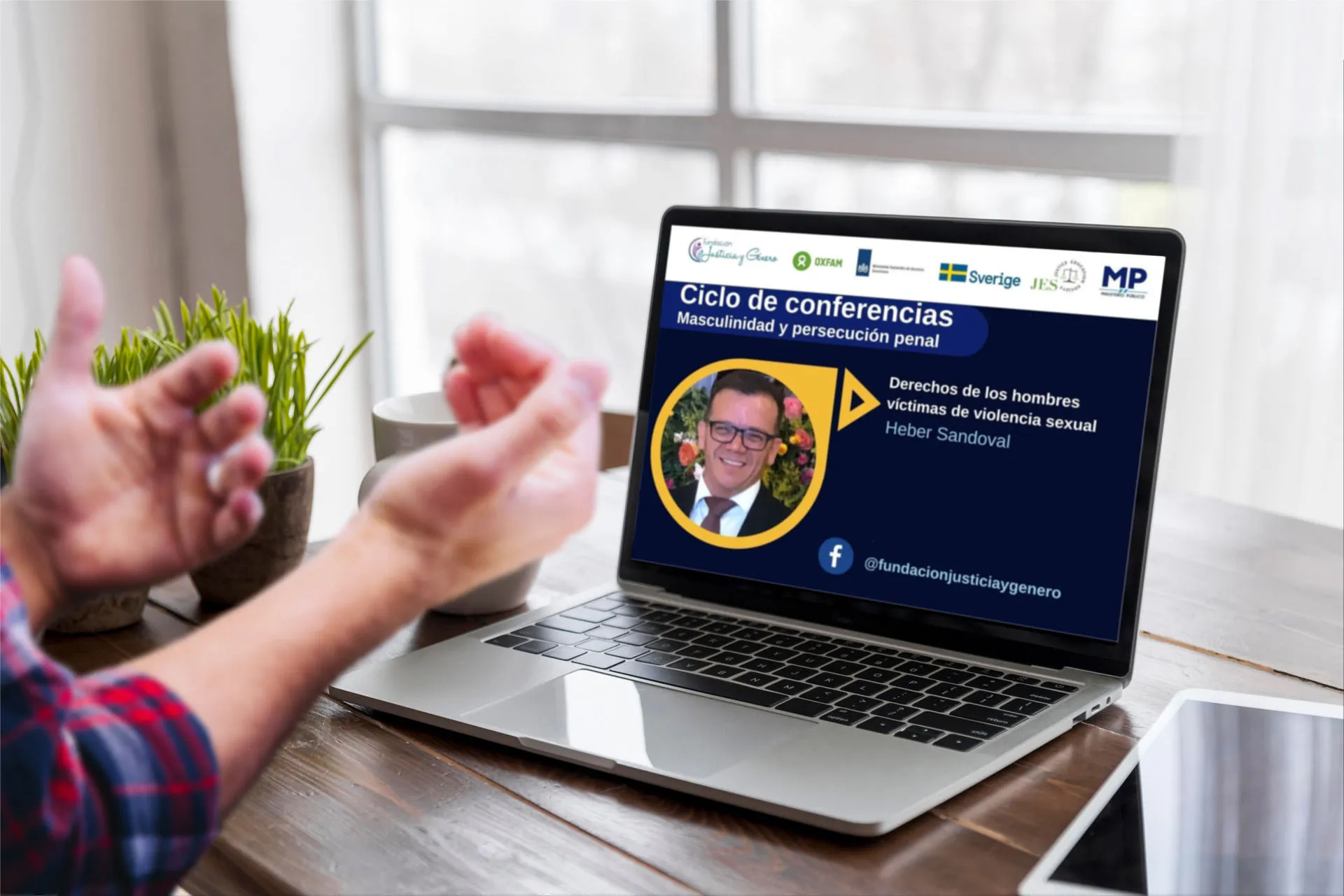 conferencia hombres víctimas de violencia sexual