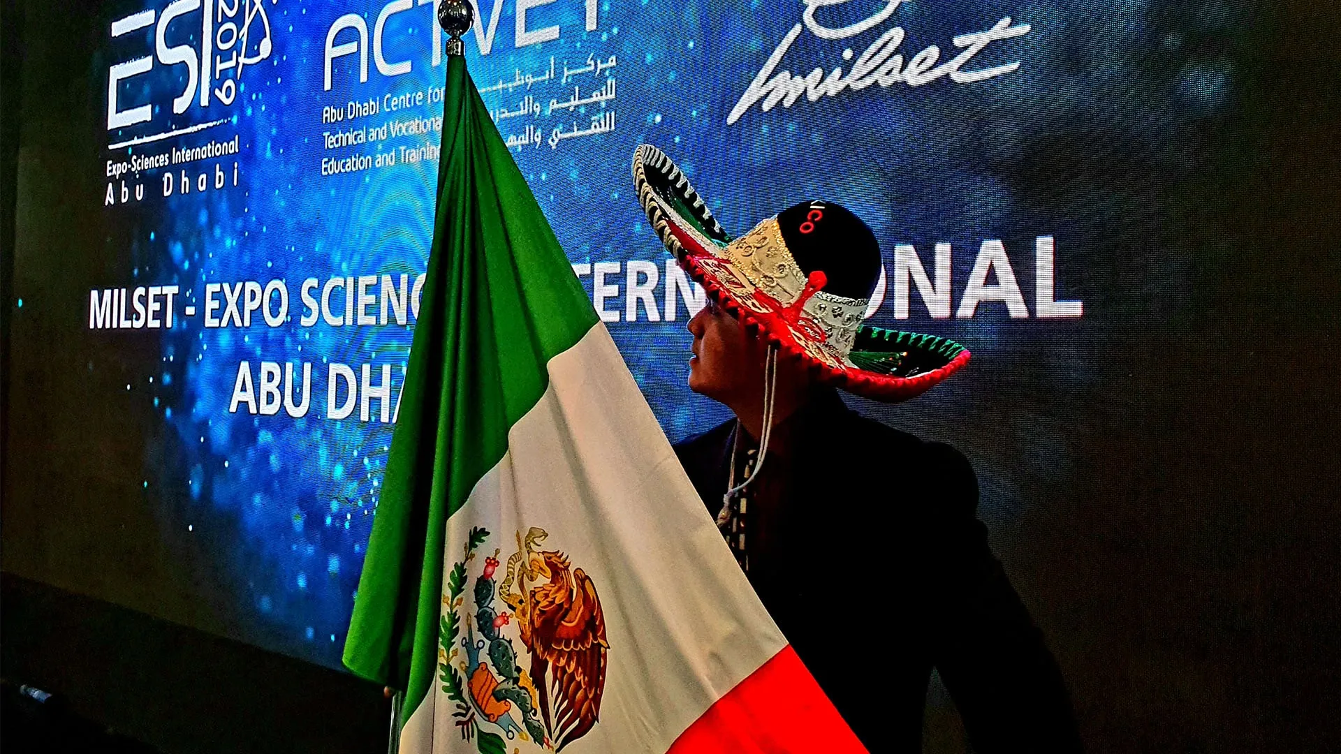 Ángel Sánchez en ExpoScience 2019