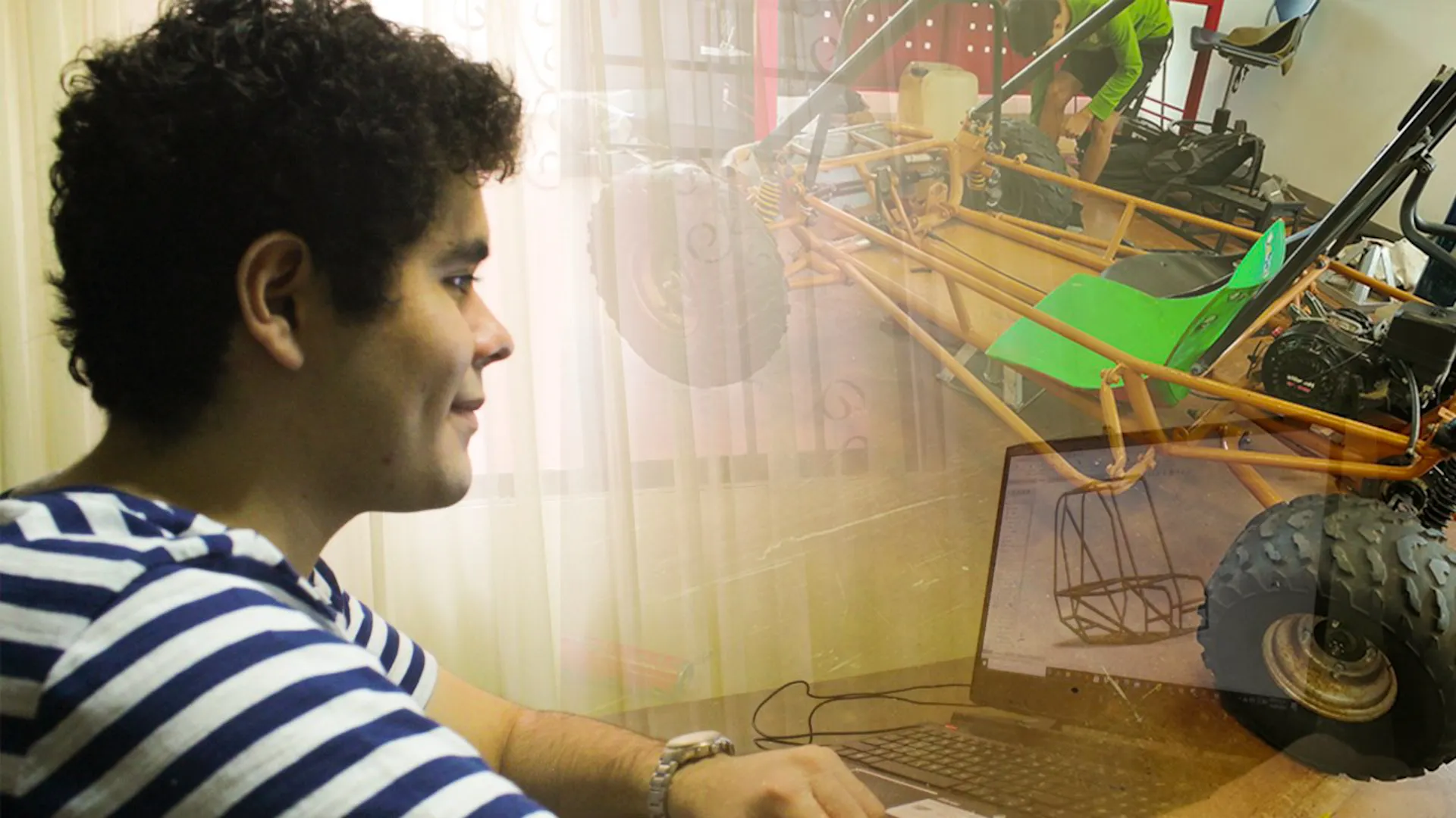 ¡Nada los detiene! un equipo todo terreno y una competencia virtual