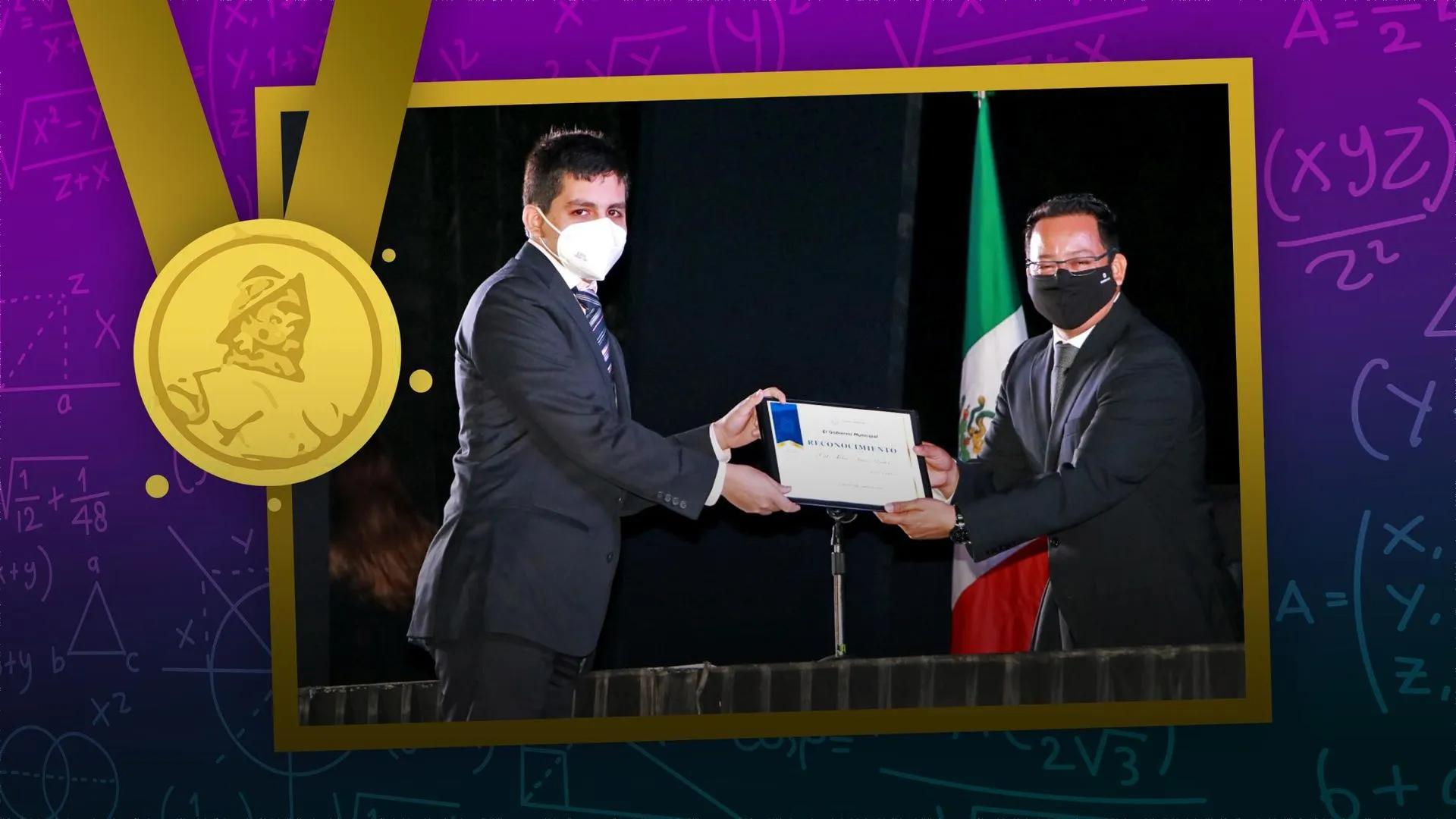 Reconoce municipio de Santa Catarina trascendencia de alumno PrepaTec