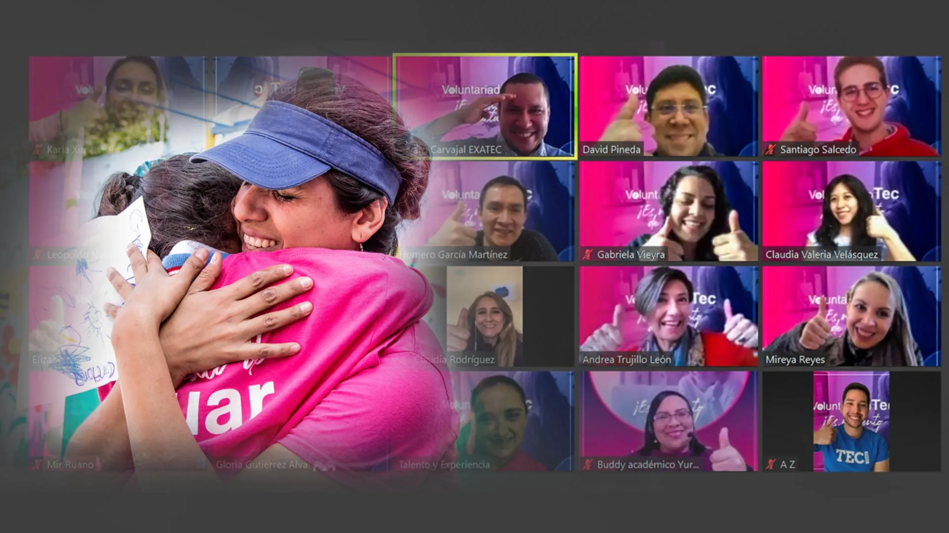 El Tec de Monterrey realizó su programa de voluntariado en línea ante la pandemia