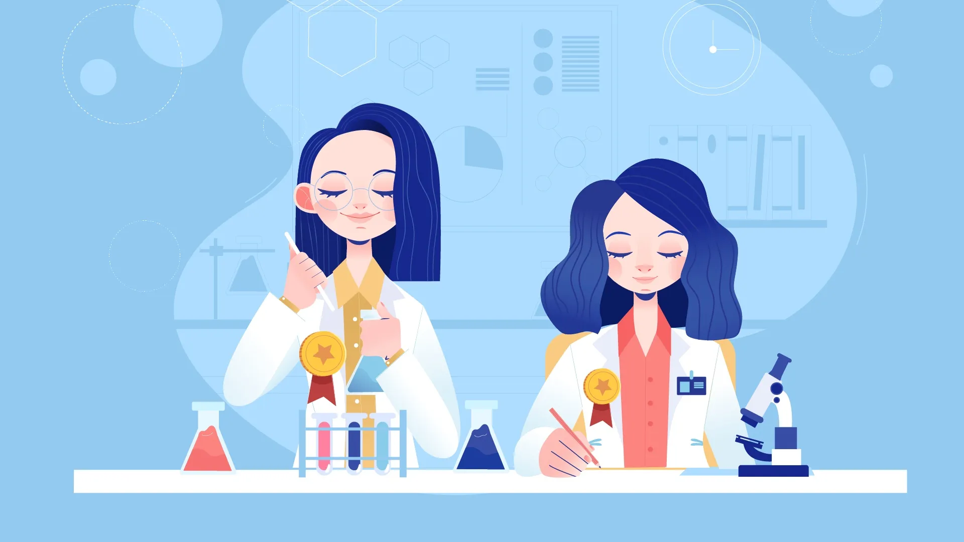 Alumnas ganan olimpiada nacional de biologia