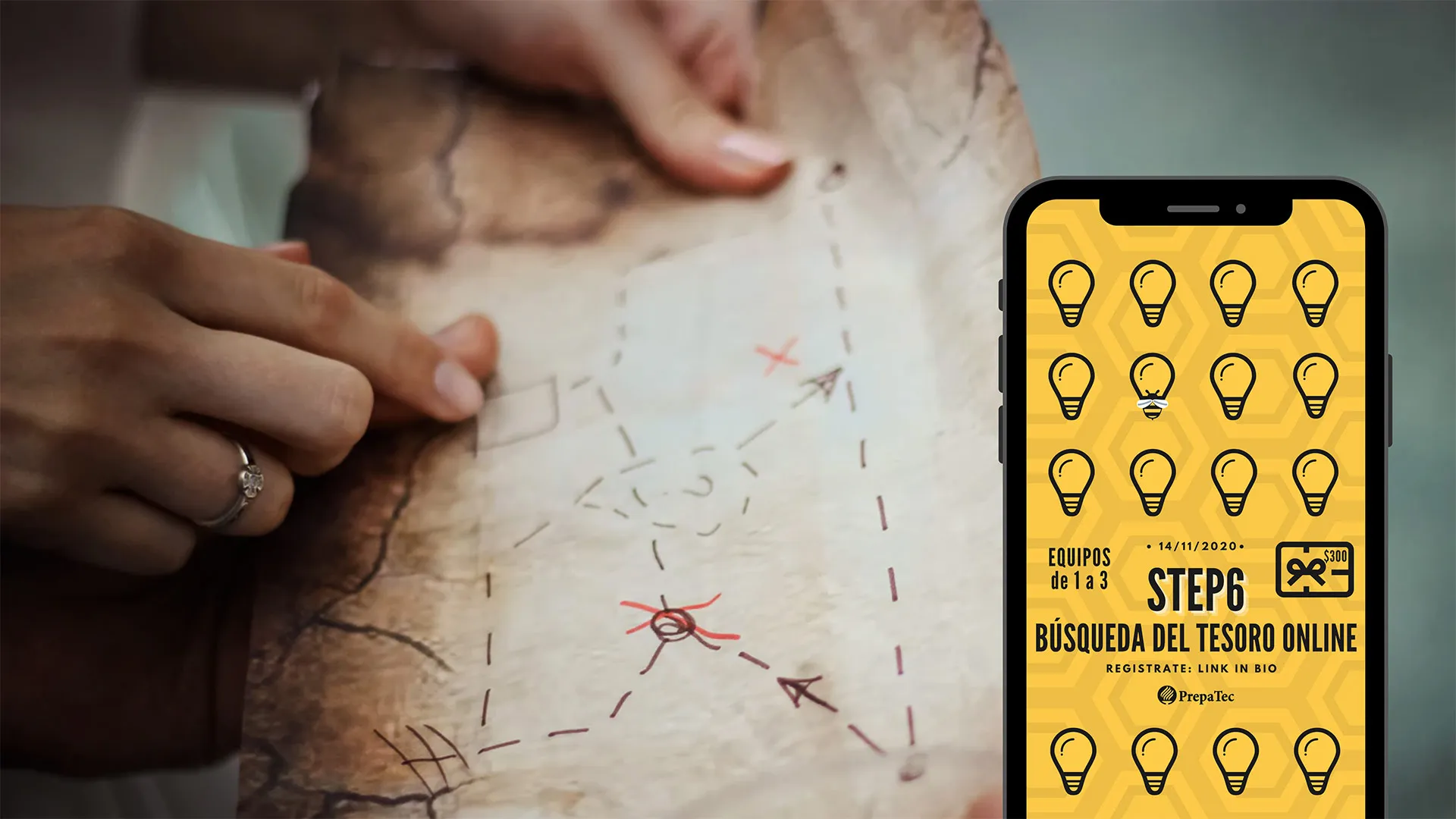STEP 6 fue una ingeniosa búsqueda del tesoro virtual