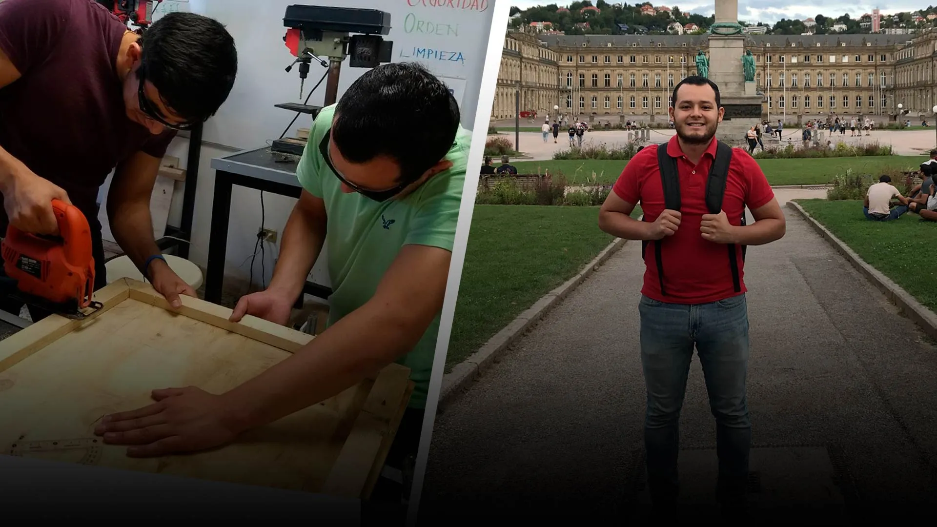 Obtiene con tenacidad su título profesional y logra una visión global