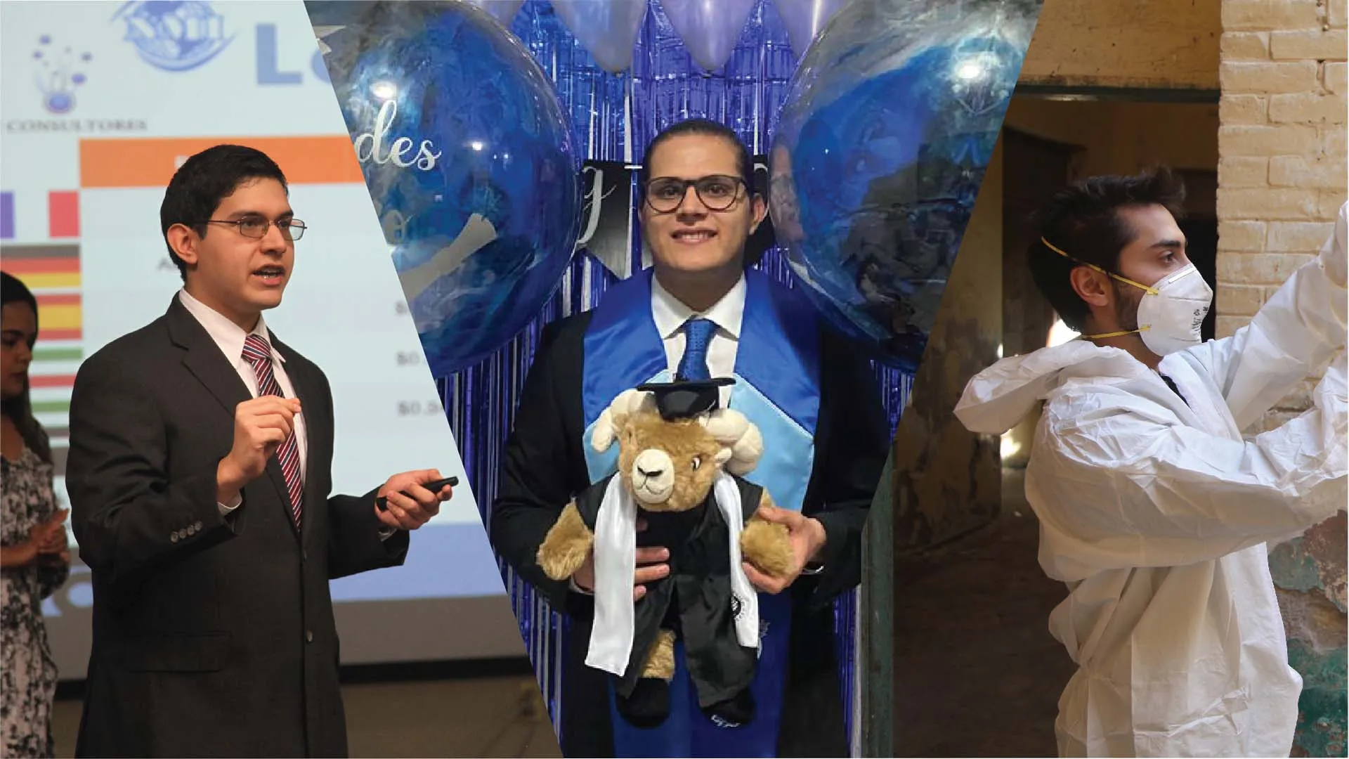 Egresados comparten testimonio de graduación