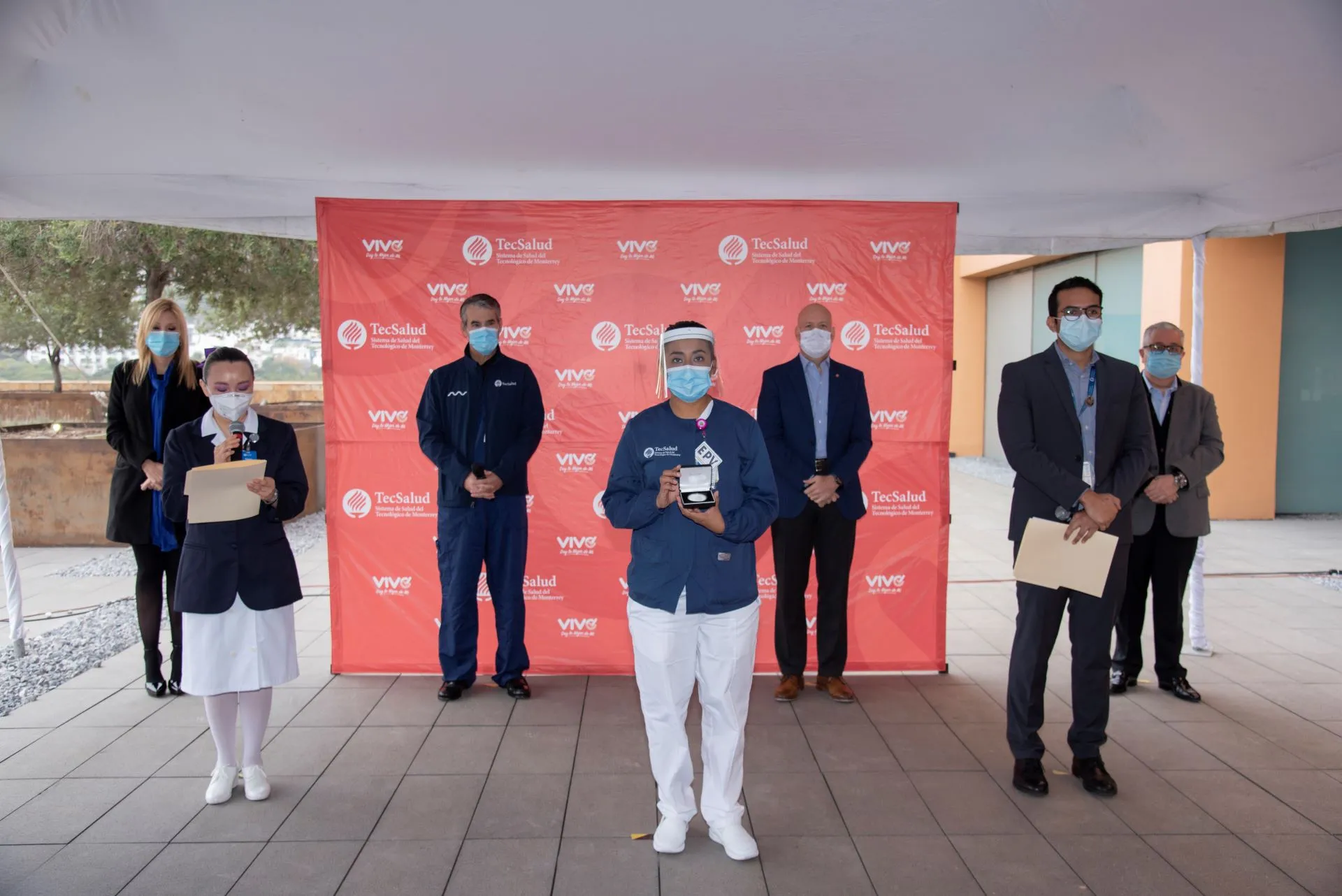 Reconocimiento al personal de TecSalud