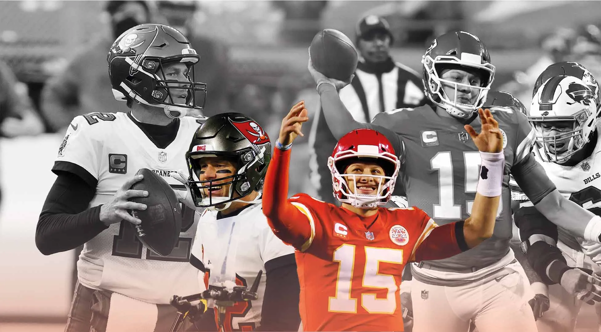 Fortalezas y debilidades de Brady y Mahomes
