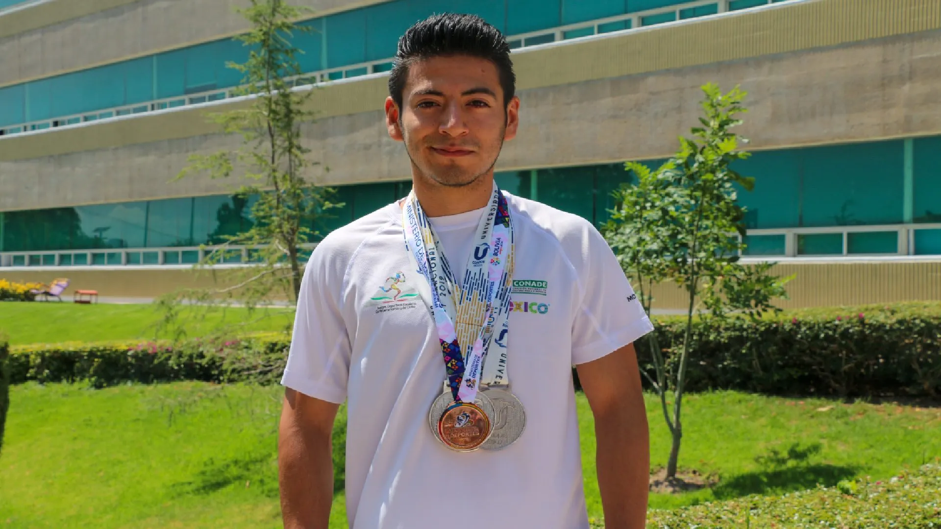 Isaac Tello ajedrecista del Tec Campus San Luis. 