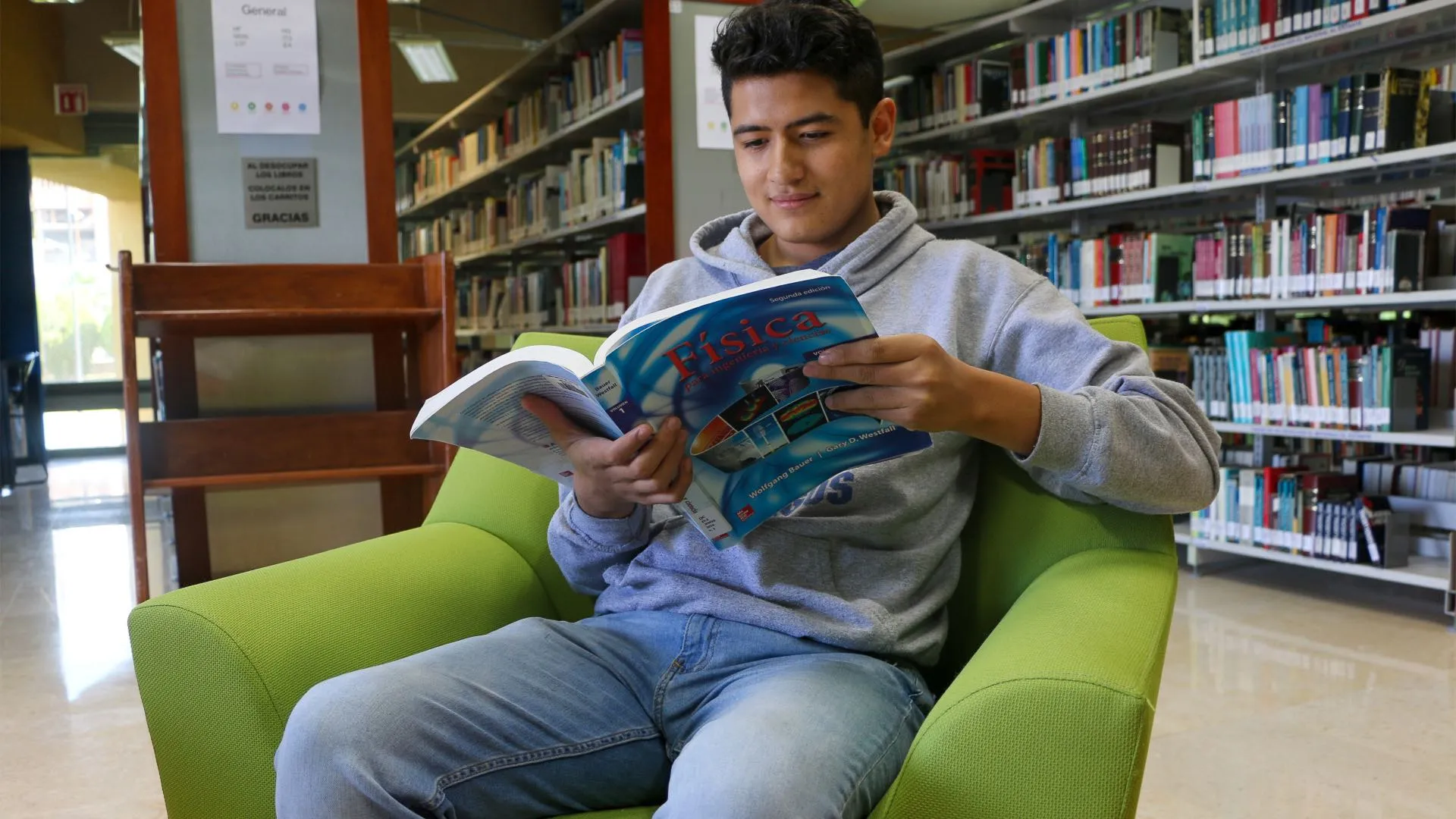 Javier Miranda, viviendo el Tec de Monterrey.