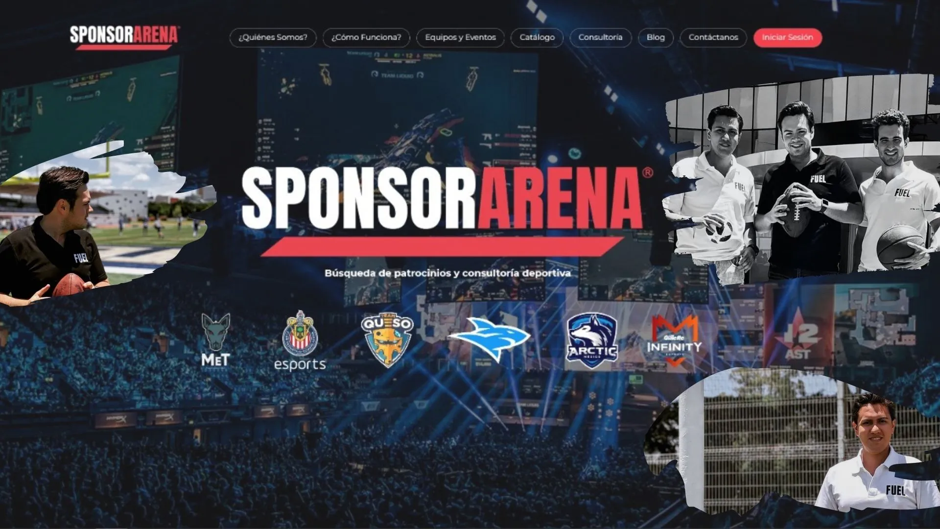 Santiago Mansur y Maximiliano Cuéllar crearon Sponsor Arena, empresa que llegó para hacer crecer el mercado de los Esports.