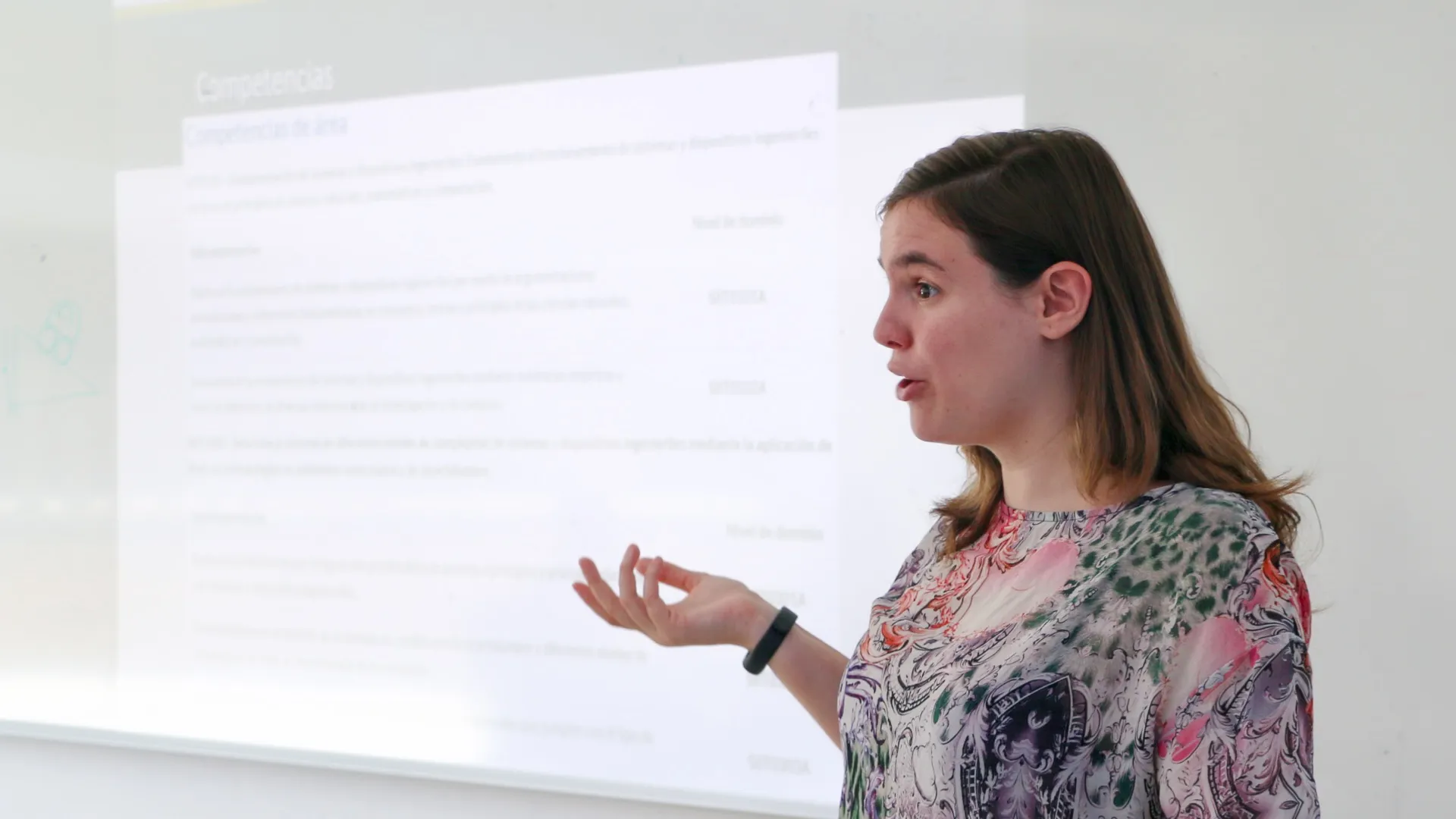 Profesora Raque Vidorreta del Tec Campus San Luis Potosí 