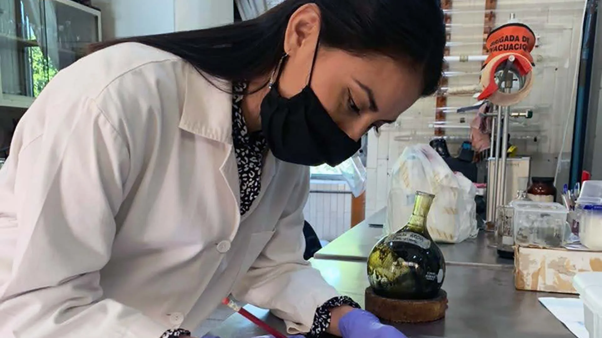 Anislada Santibañez, alumna del doctorado en biotecnología en el Tec Campus Querétaro