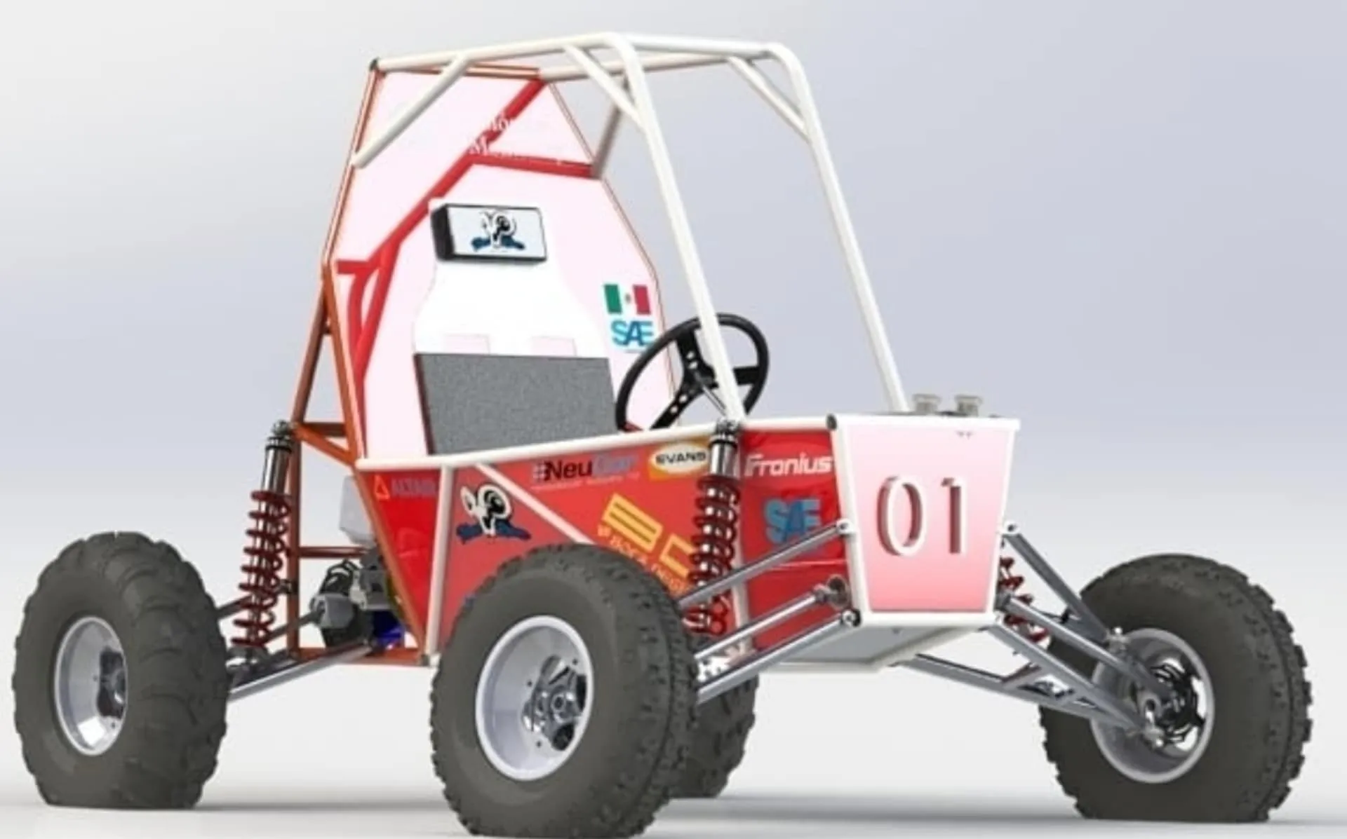 Ingenieros mecánicos y mecatrónicos del Tec Guadalajara destacan en competencia automotriz Baja SAE