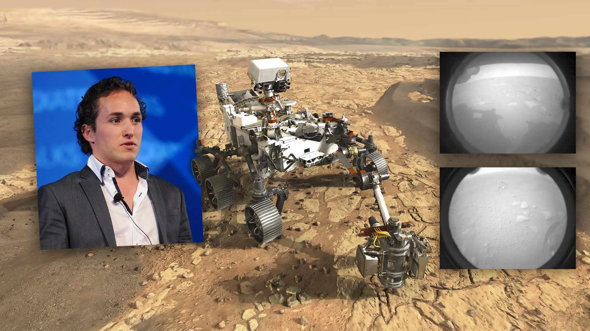 The Mexican who helped on the Martian robot arm