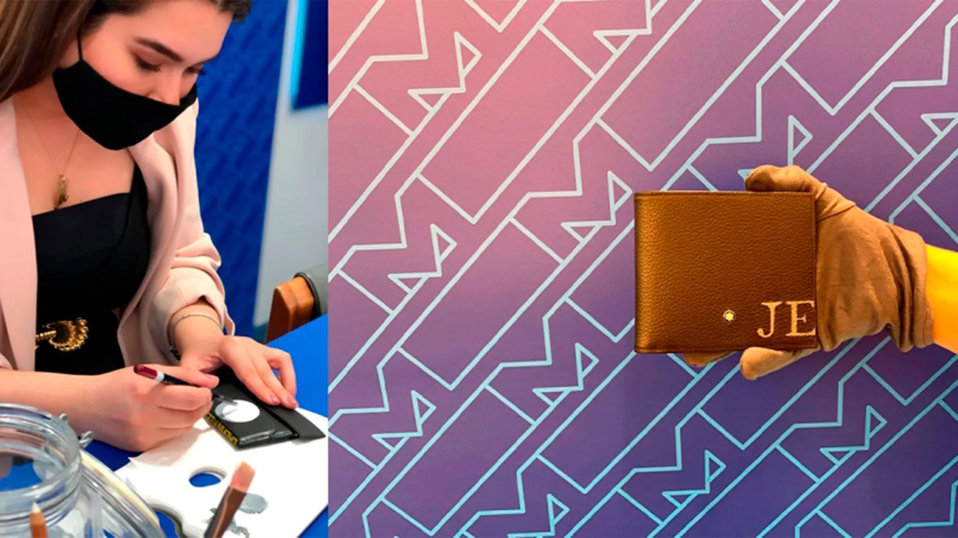 Melissa Alcalá colaborando con Montblanc México