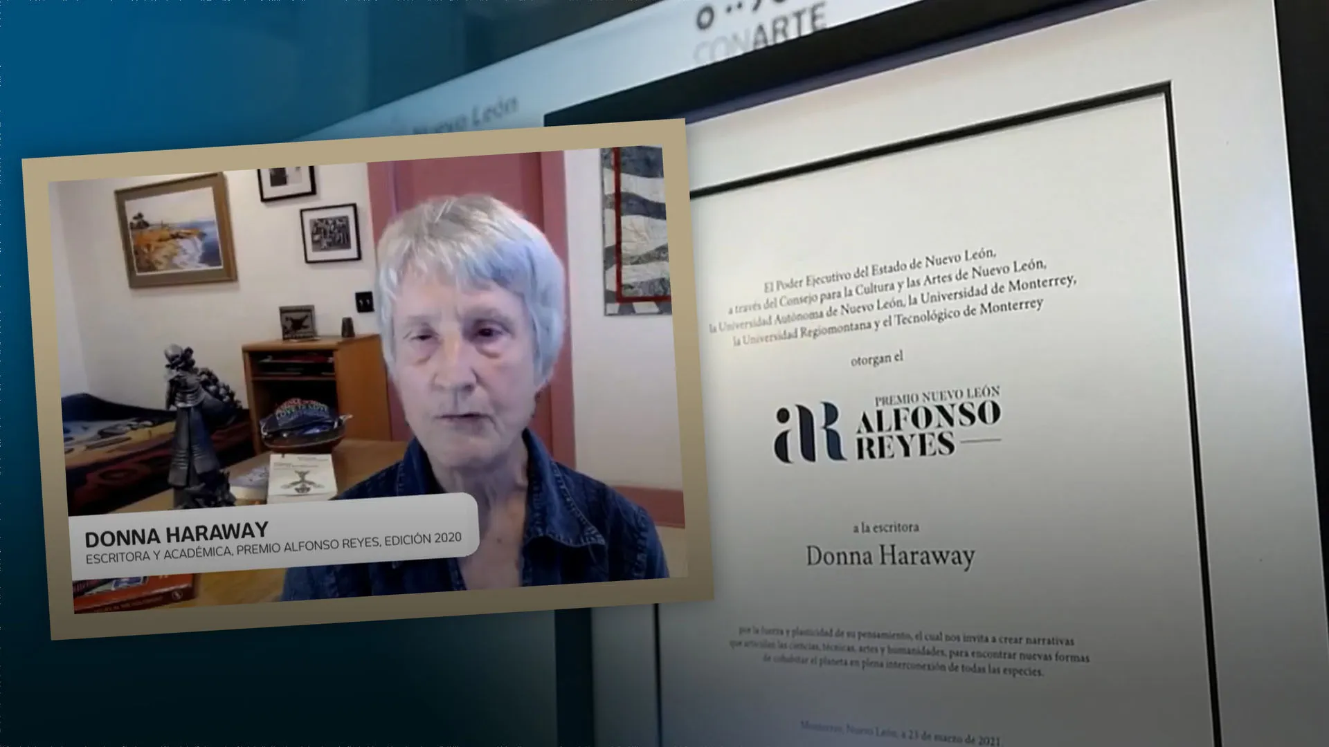 Tec participates in award recognizing writer Donna Haraway