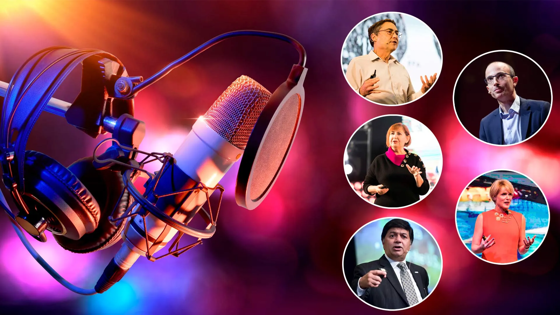 Escritores, científicos, y ganadores de Premios Nobel y Pulitzer han sido invitados al podcast.