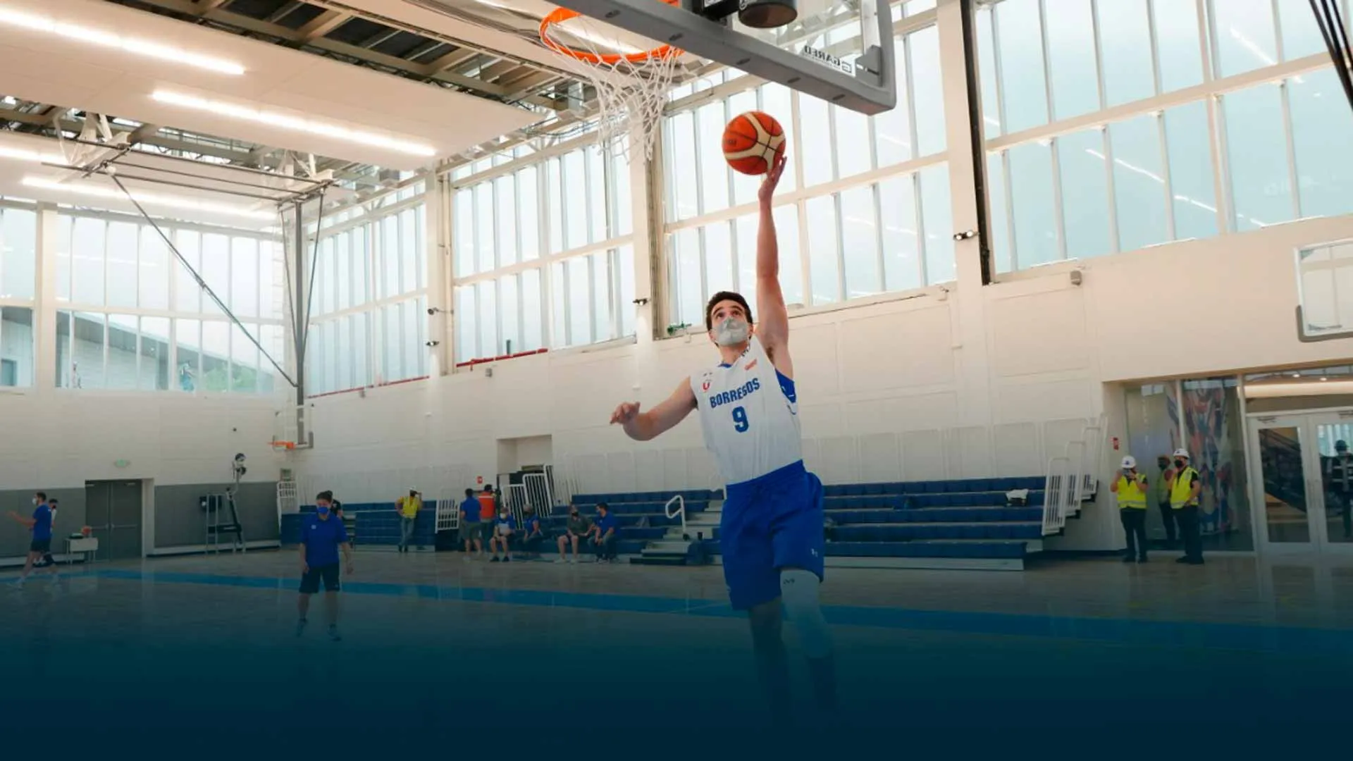 Prueban Borregos MTY de Basquetbol nuevas instalaciones