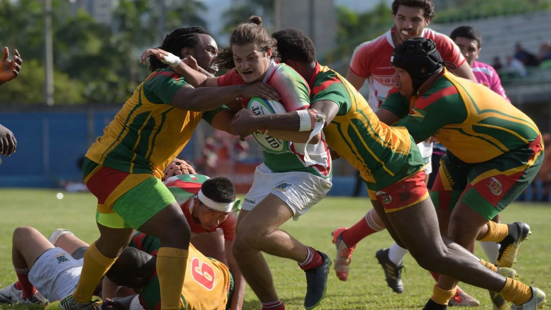 En el repechaje olímpico se presentan equipos de diferentes regiones el mundo por un sólo boleto.