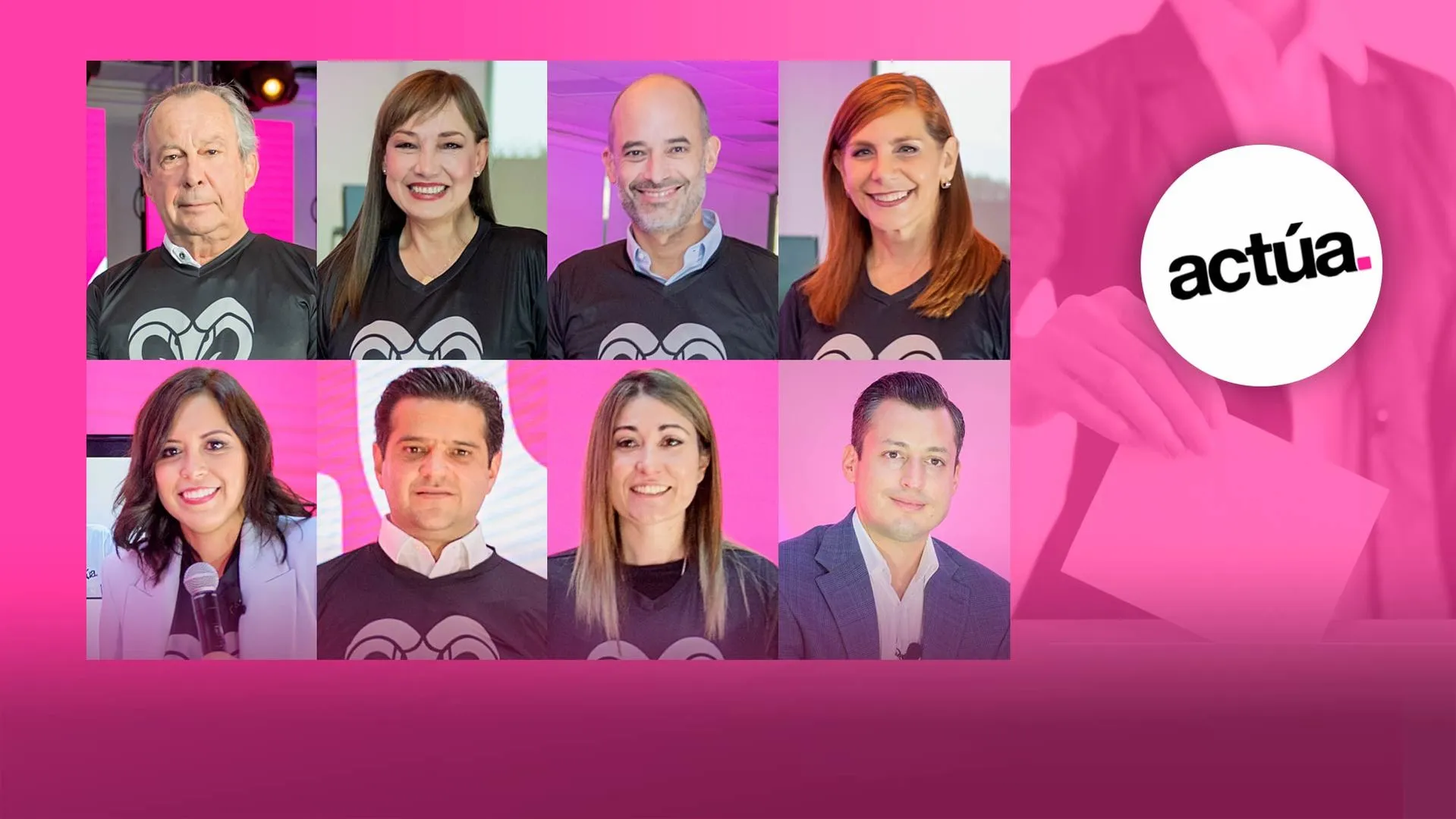 Presentan en Actúa propuestas de candidatos y candidatas a alcaldía