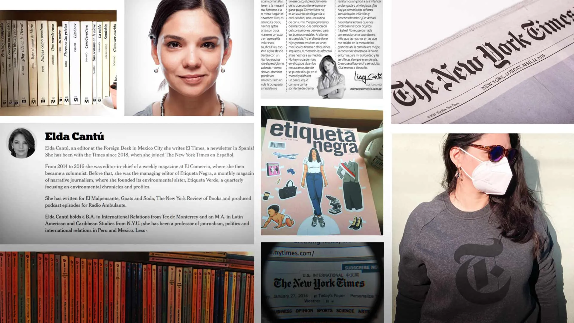 La mexicana Elda Cantú se convierte en editora de The New York Times