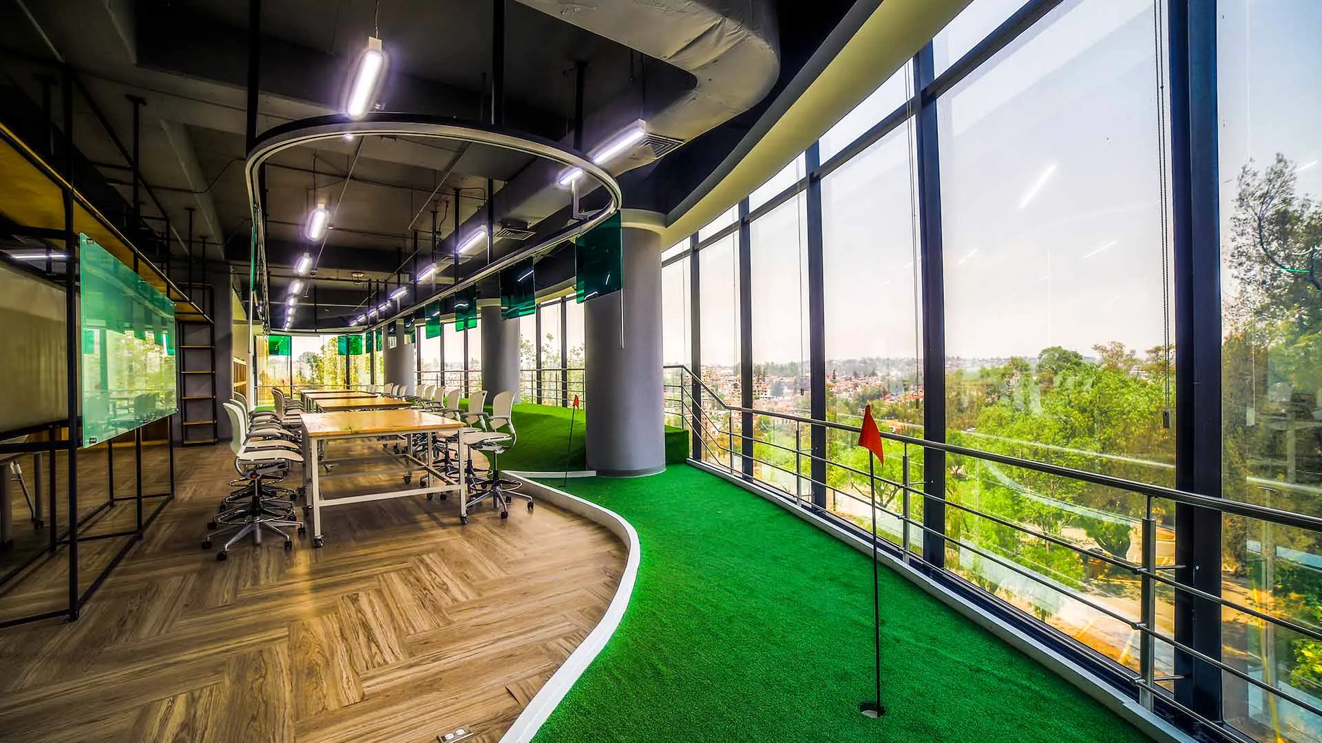 ¡Con minigolf! Así son los nuevos espacios de industrias creativas Tec