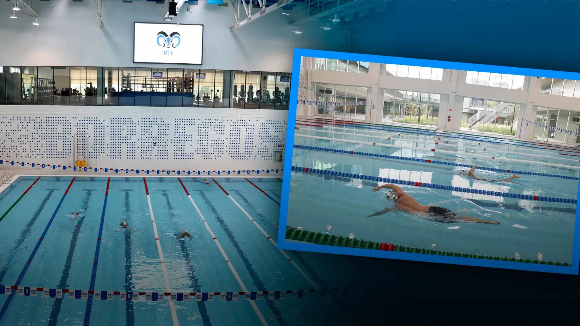 Alberca Borregos: espacio de vanguardia en la natación