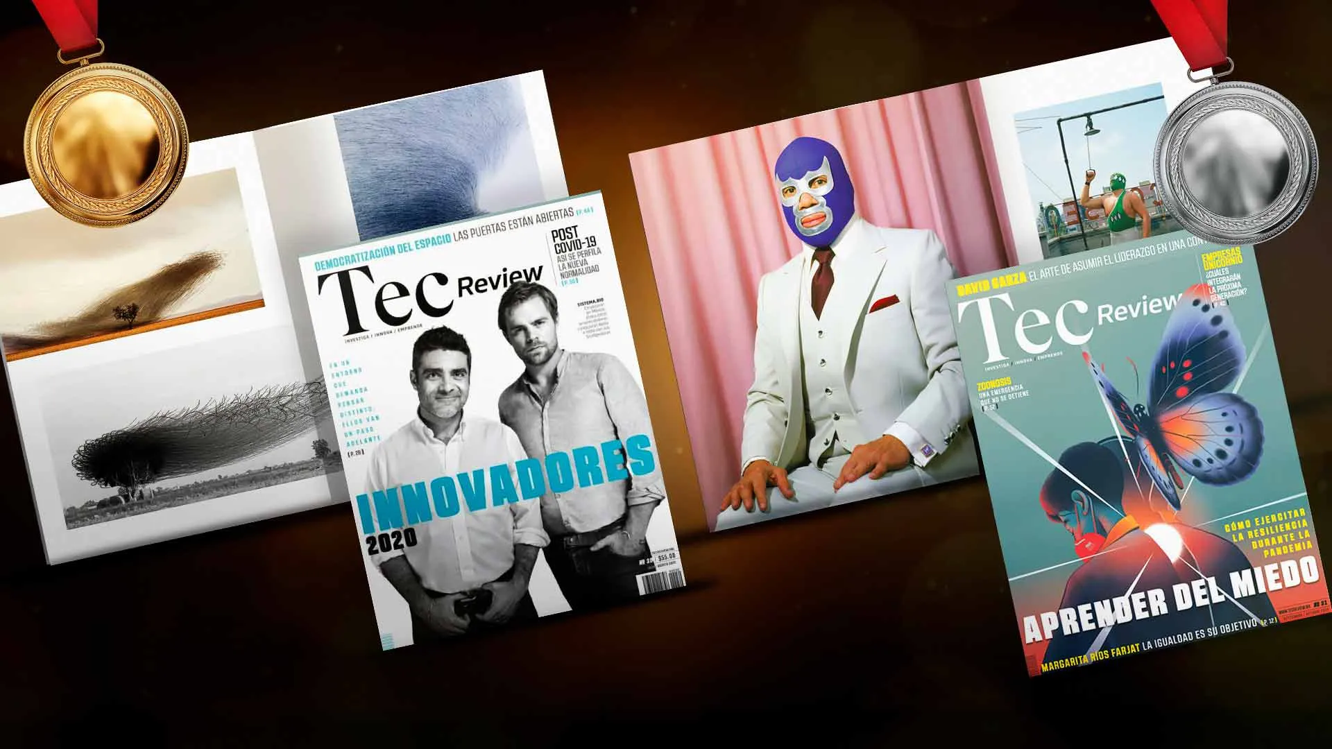 ¡Tec Review hace historia! Gana oro y plata en SPD Awards 2021