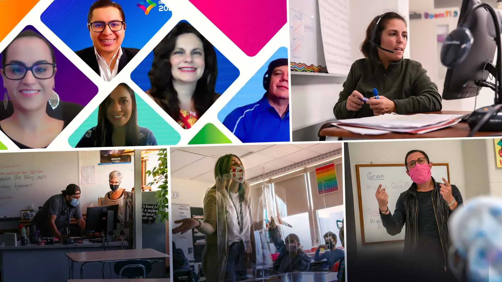 Herramientas para educación híbrida, meta de reunión de profesores Tec