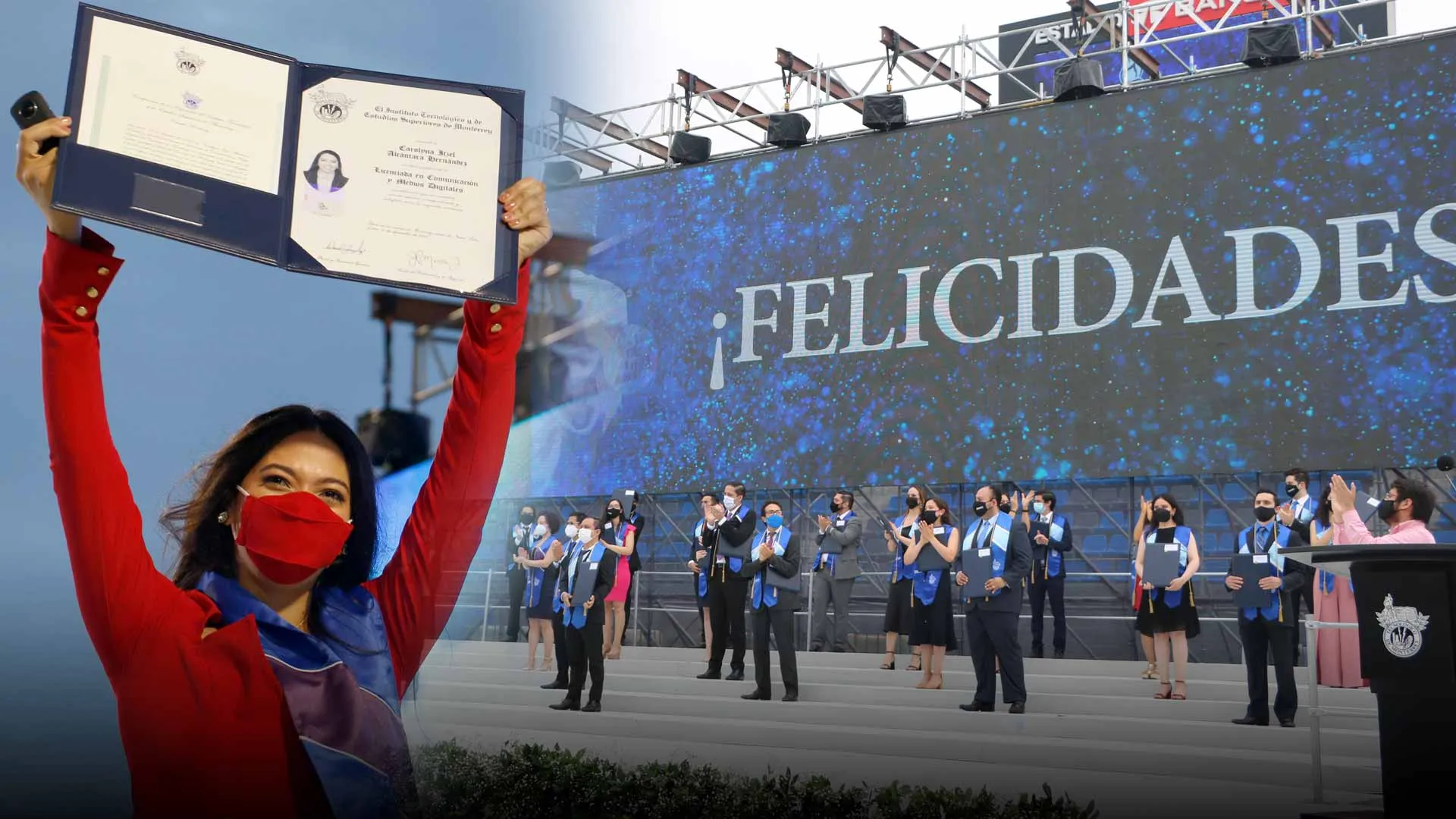 Trasciende generación 2020 con ceremonias “Nuevamente en Casa”