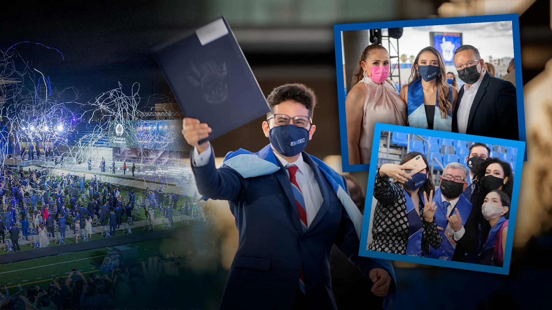 Viven días especiales en graduaciones de campus Monterrey