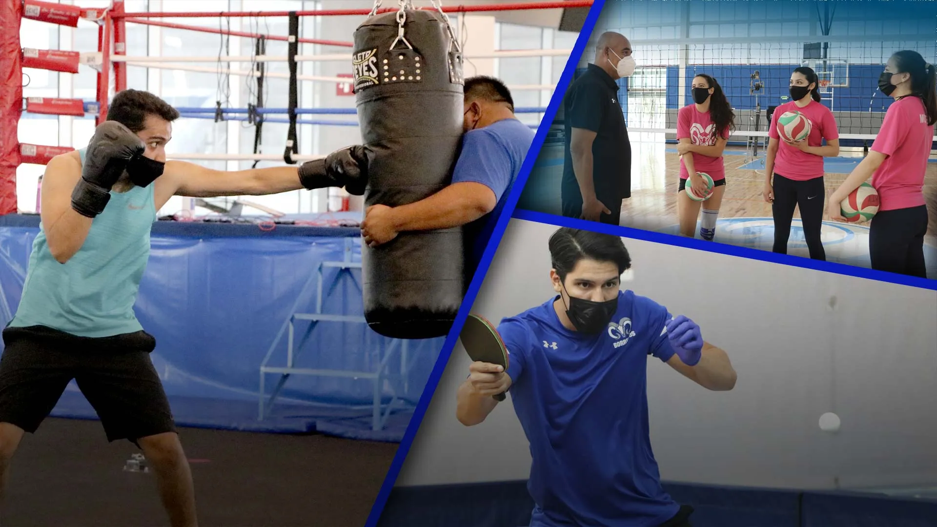 Alumnos del campus Monterrey toan clases presenciales en el Wellness Center 