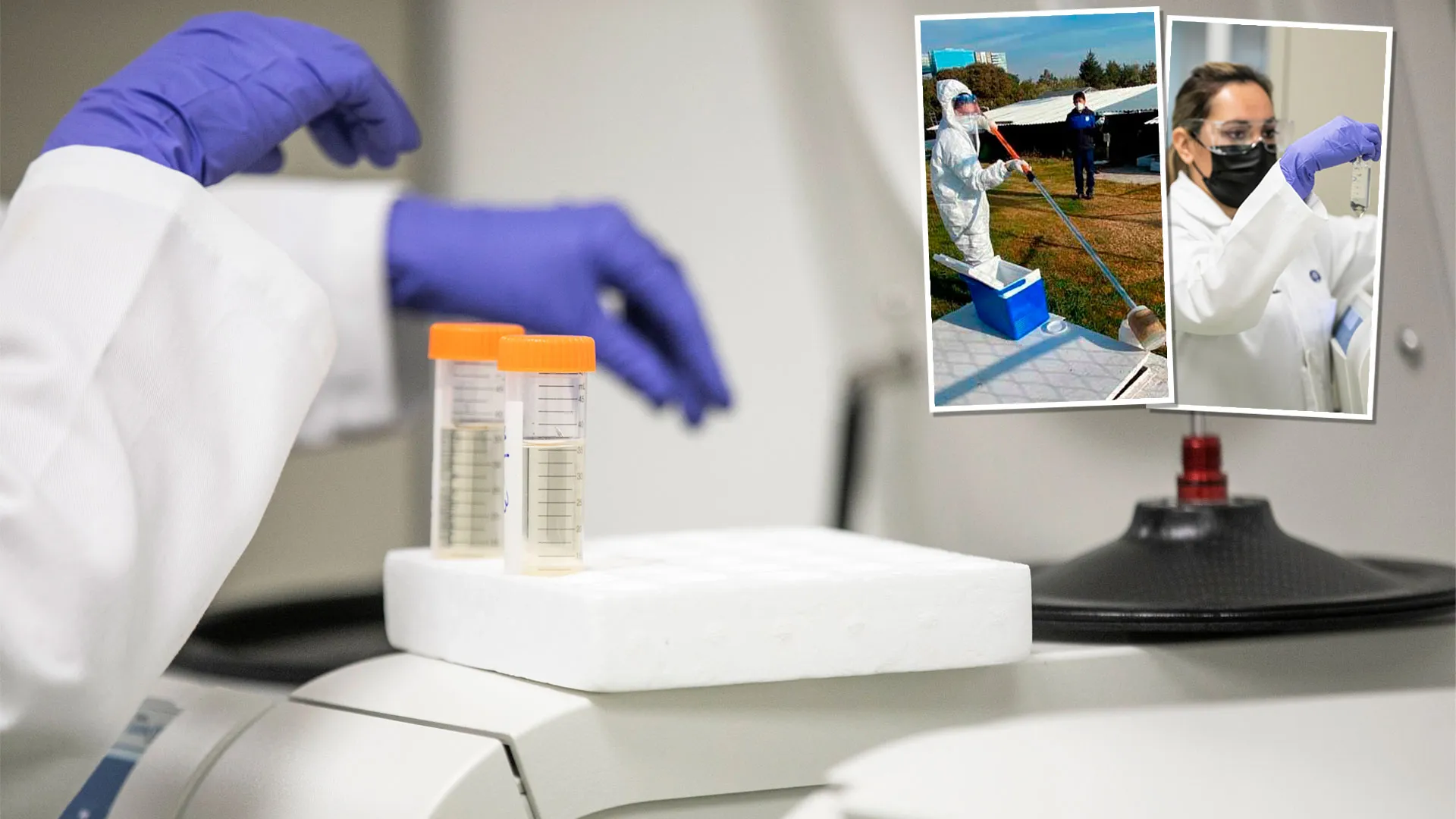 El Laboratorio MARTEC analiza las aguas residuales de los campus del Tec para detectar posibles contagios múltiples de COVID de manera anticipada.