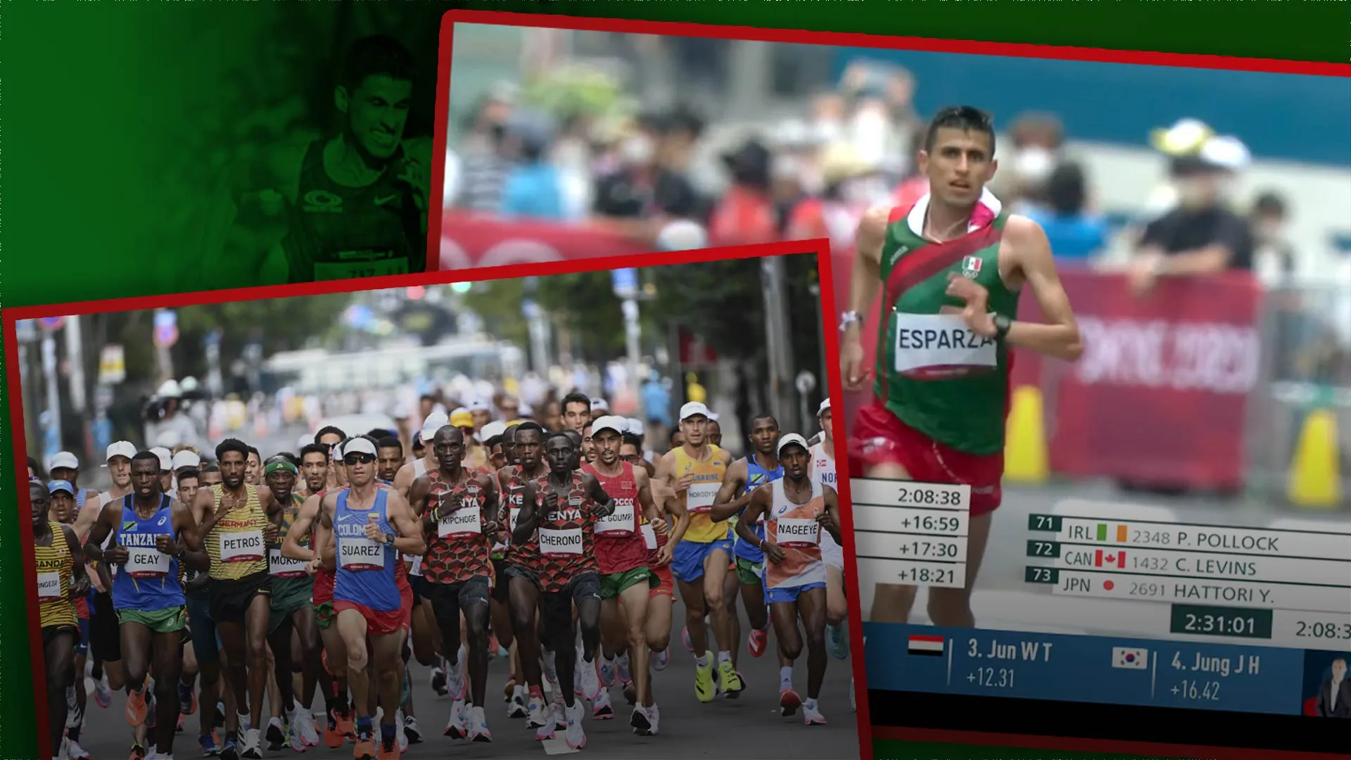 Termina Jesús Esparza maratón en Tokio 2020