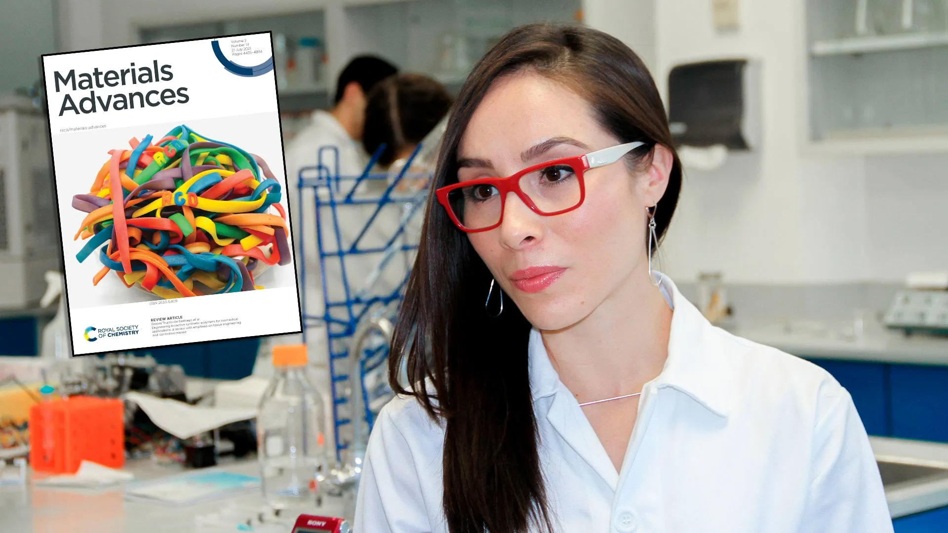 Grissel obtuvo la portada de una revista científica destacada internacionalmente