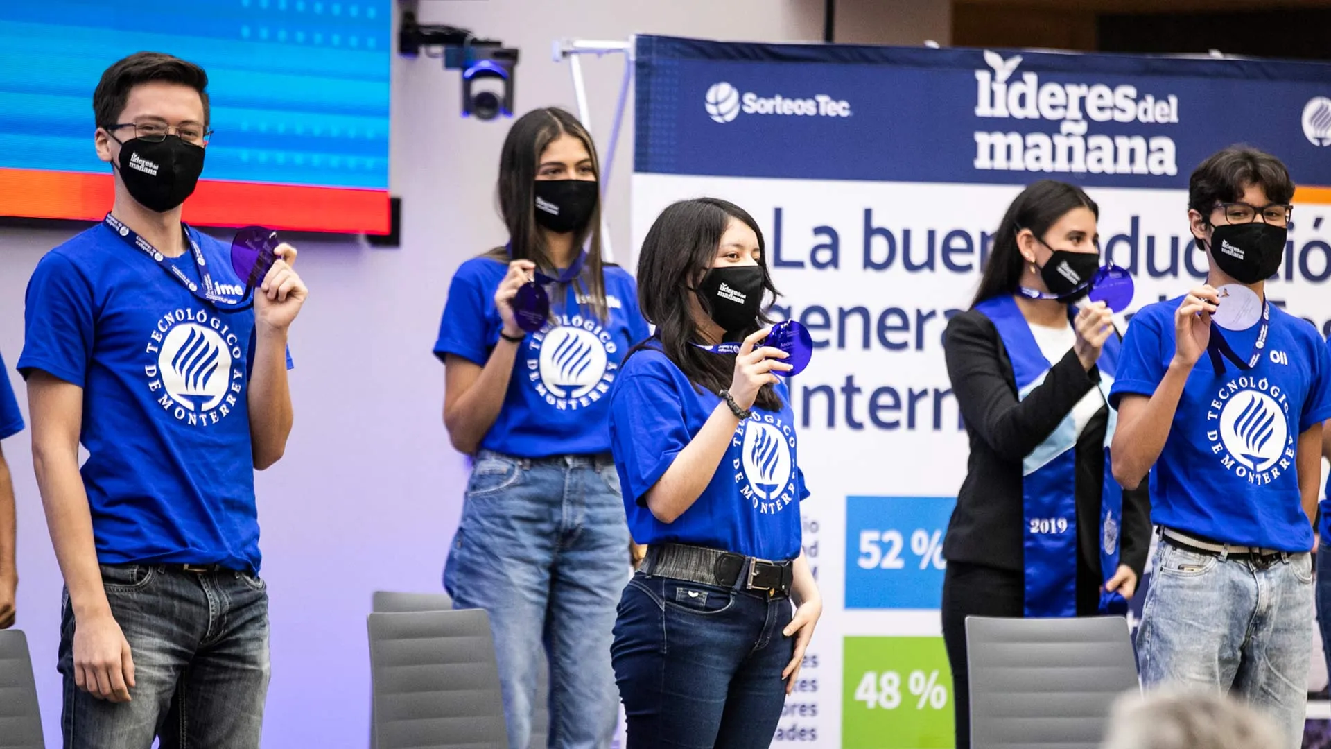 El Tec de Monterrey dio la bienvenida a la octava generación del programa Líderes del Mañana.