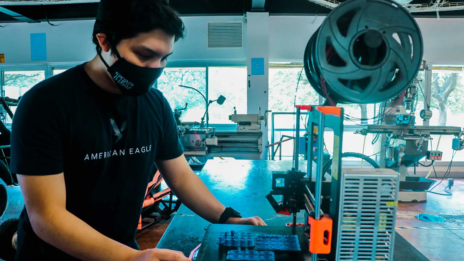 Alumno de Tec Tampico y su emprendimiento con diseño e impresión 3D