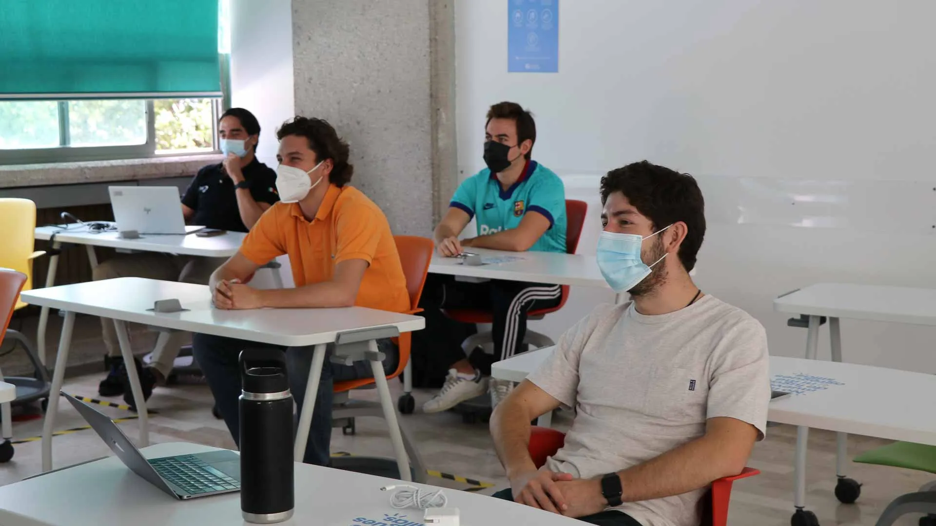 Tec campus San Luis Potosí inició clases en modalidad híbrida.