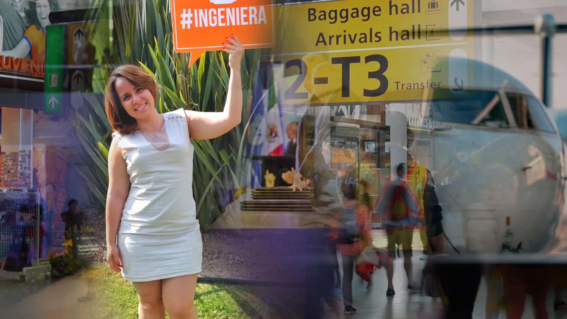 Deborah Jacomino trabaja en la mejora de aeropuertos de distintos países